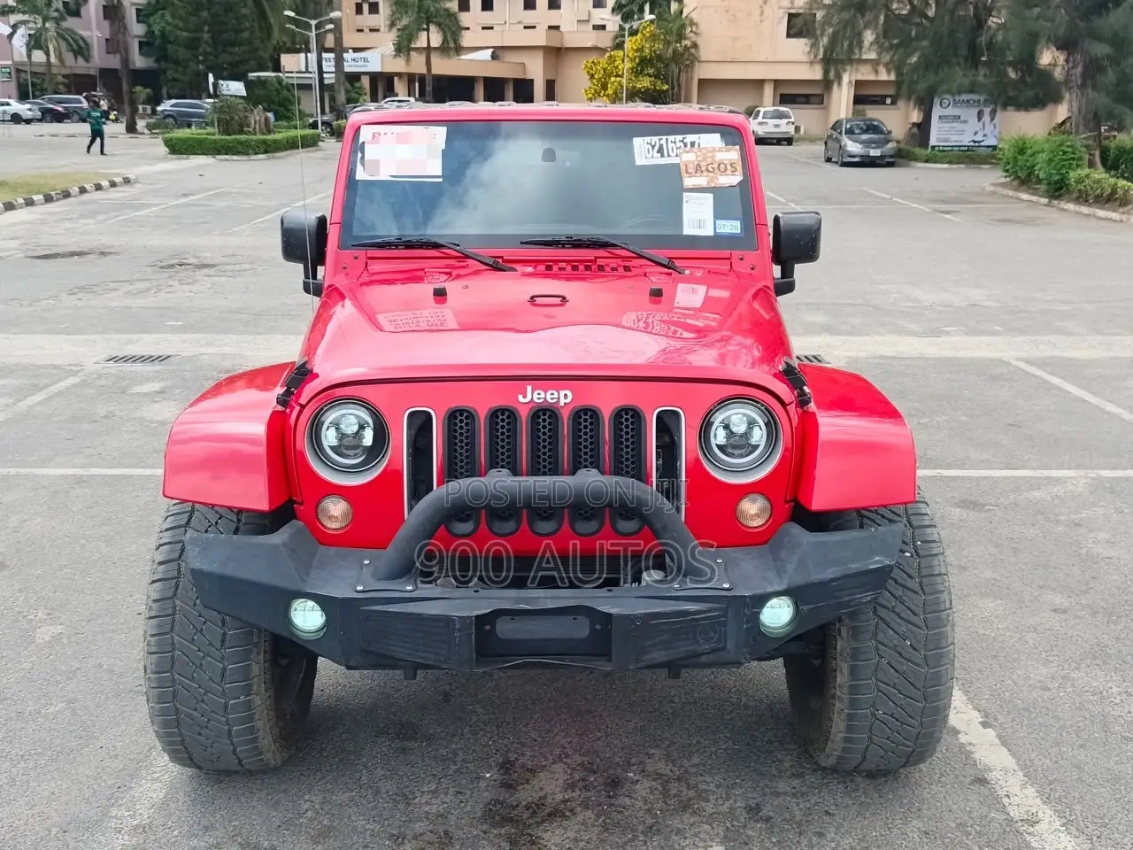 Jeep Wrangler Sahara 4x4 2016 Red