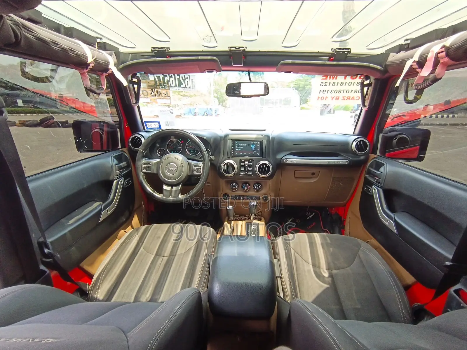 Jeep Wrangler Sahara 4x4 2016 Red