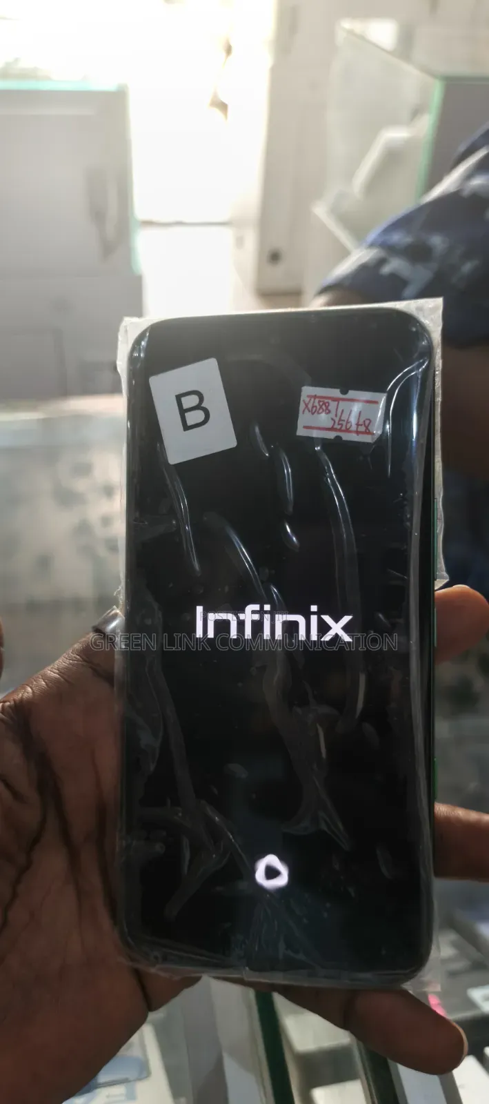 New Infinix Note Edge 256 GB Green