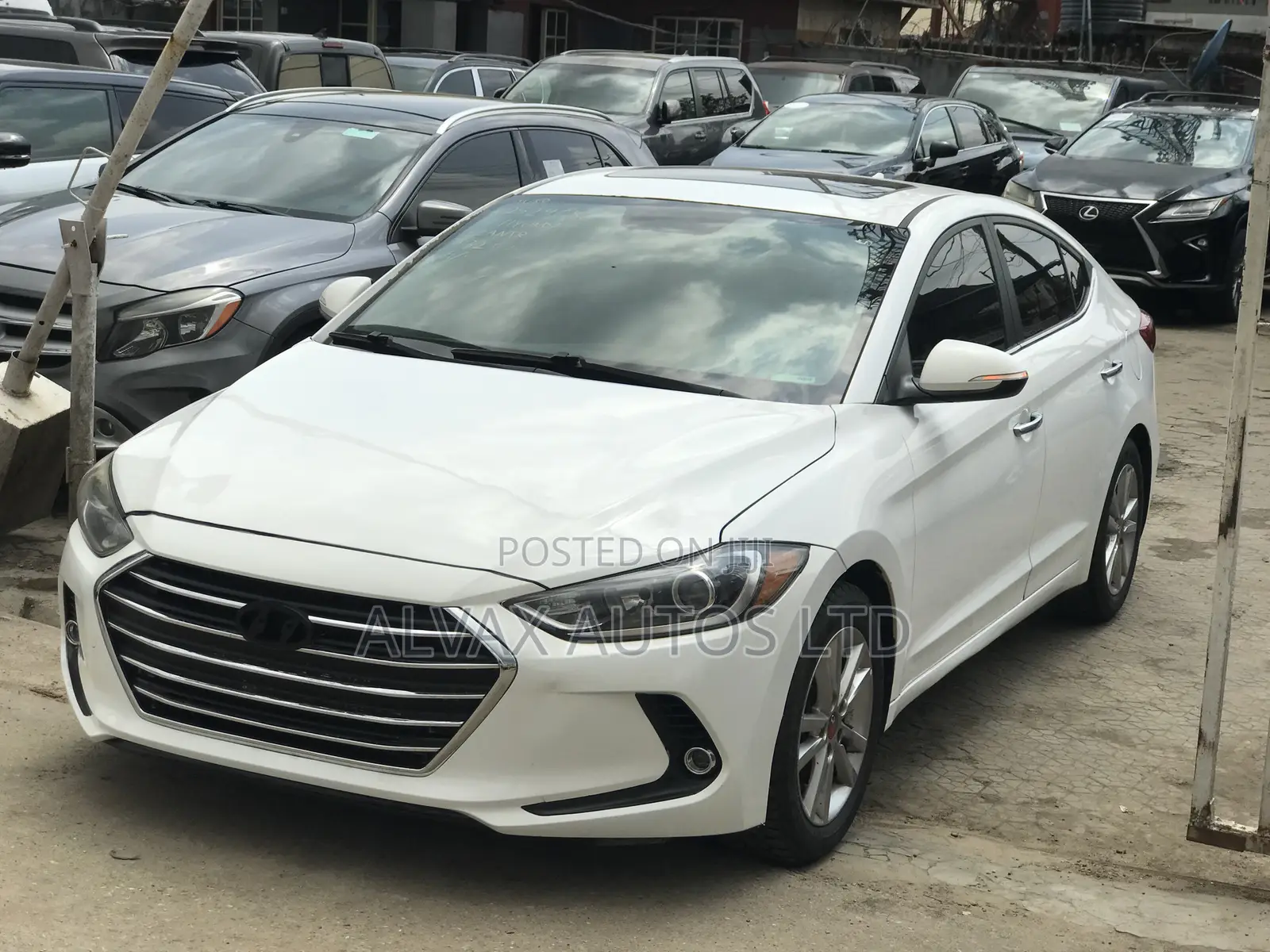 Hyundai Elantra 2016 White