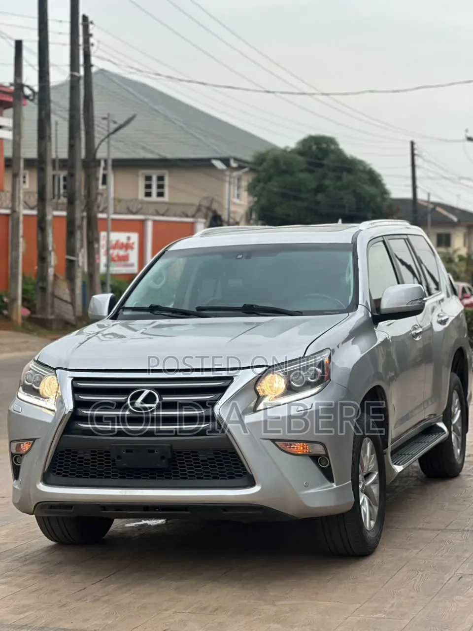 Lexus GX 2012 Silver