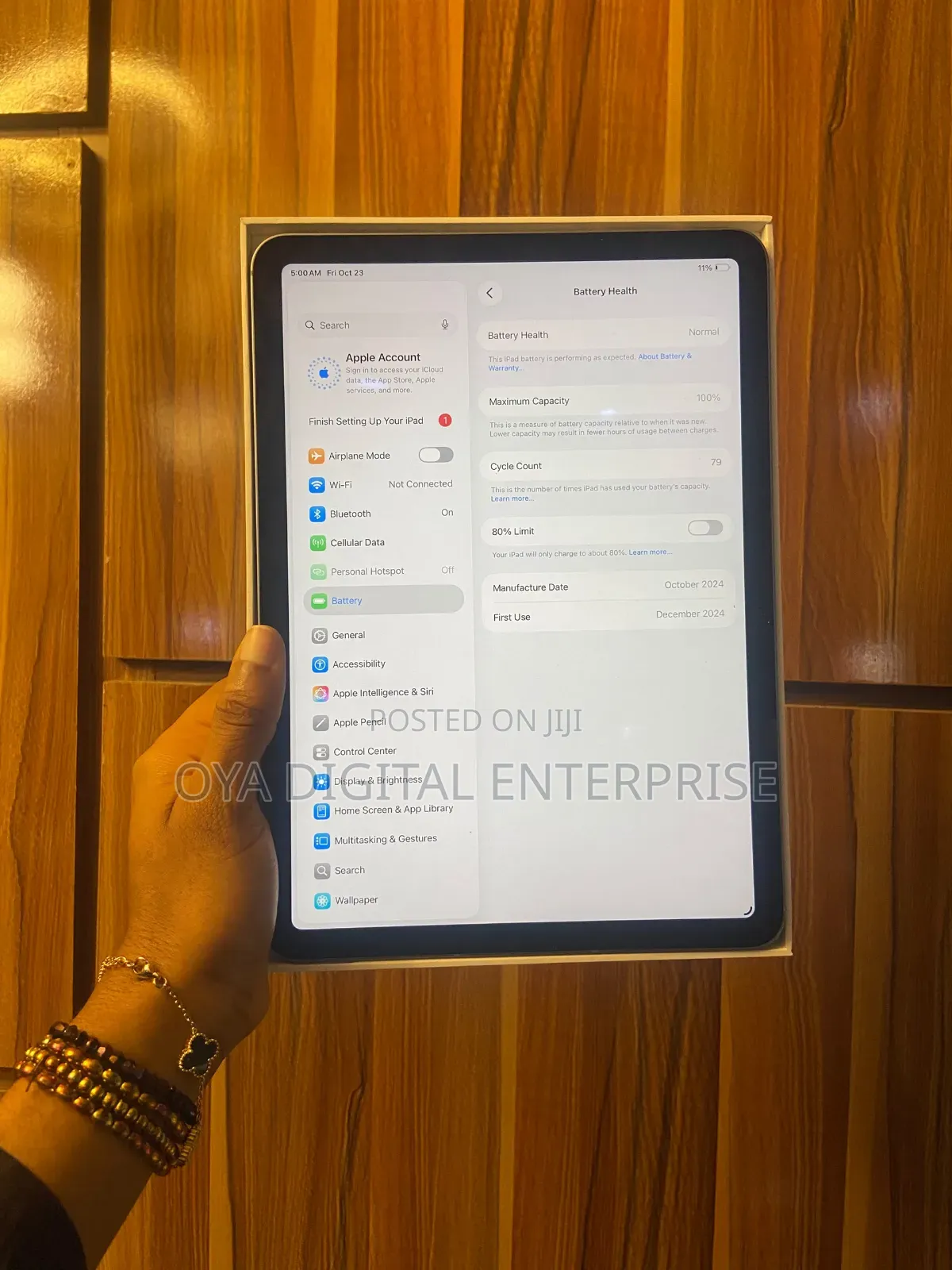 Apple iPad Air 11 (2024) 128 GB Gray