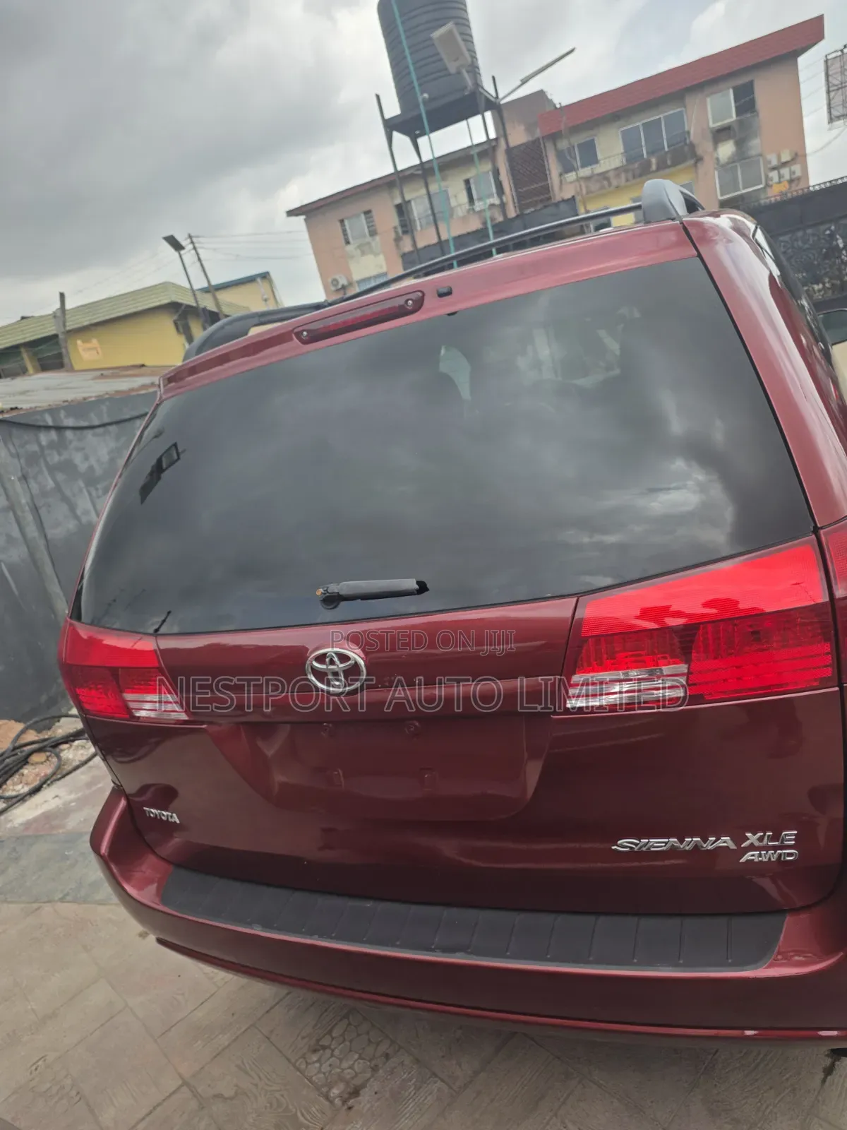 Toyota Sienna XLE AWD (3.3L V6 5A) 2004 Burgundy