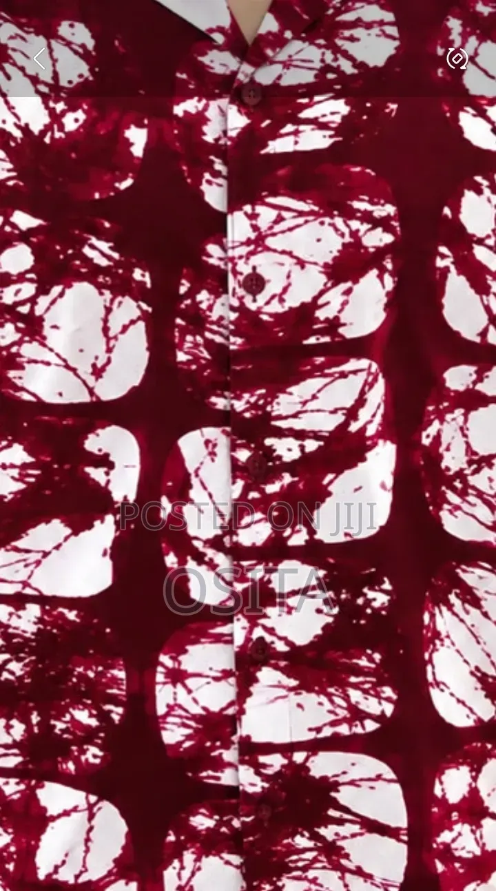 Colourful Burgundy and White Vintage