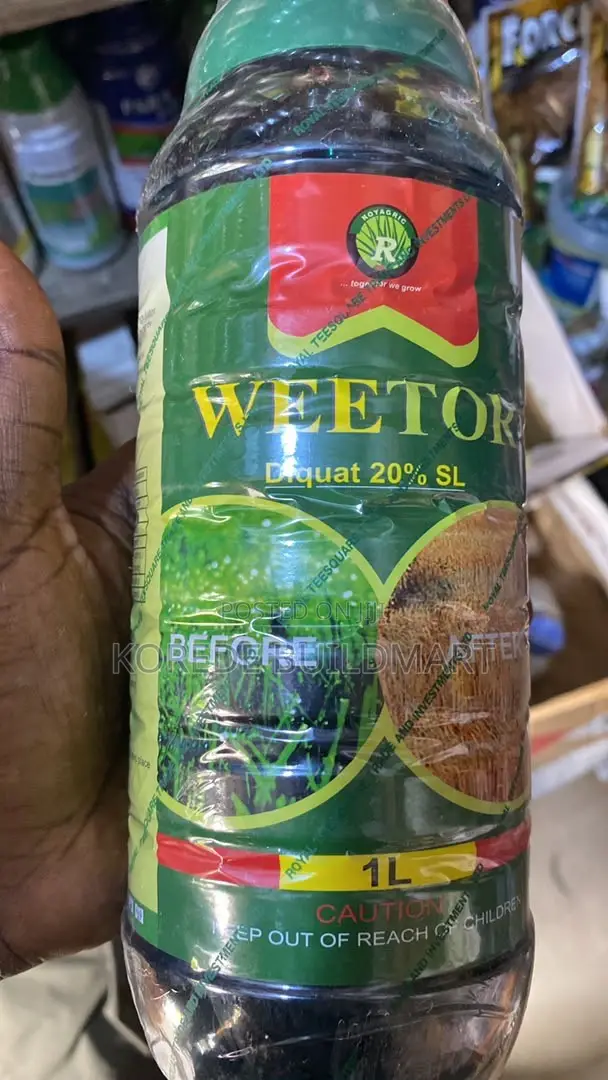 1L Weetor Diquat 20% SL Non-Selective Contact Herbicide