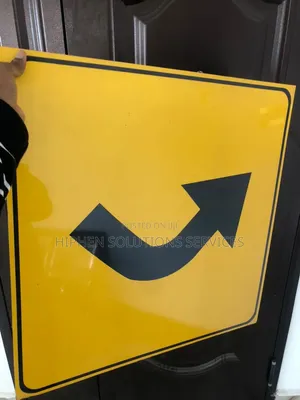 Caution Road Safety Warning Sign