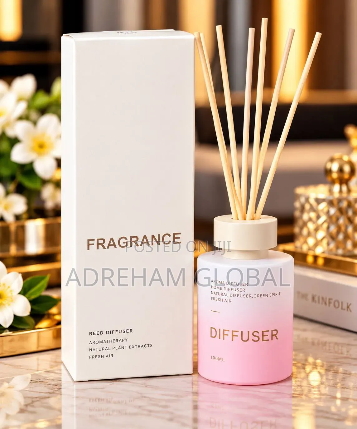 100ml Reed Diffuser for Home and Office