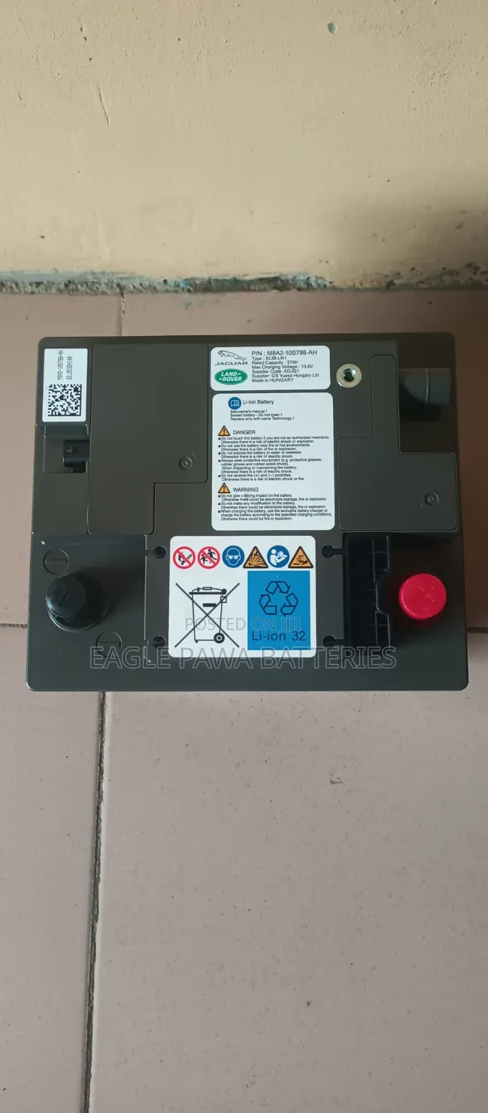 Land Rover 12v Lithium Battery