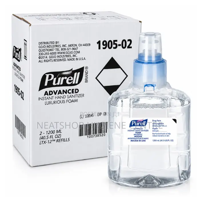 Purell LTX-12 Hand Sanitizer Gel Refills - 1200ml