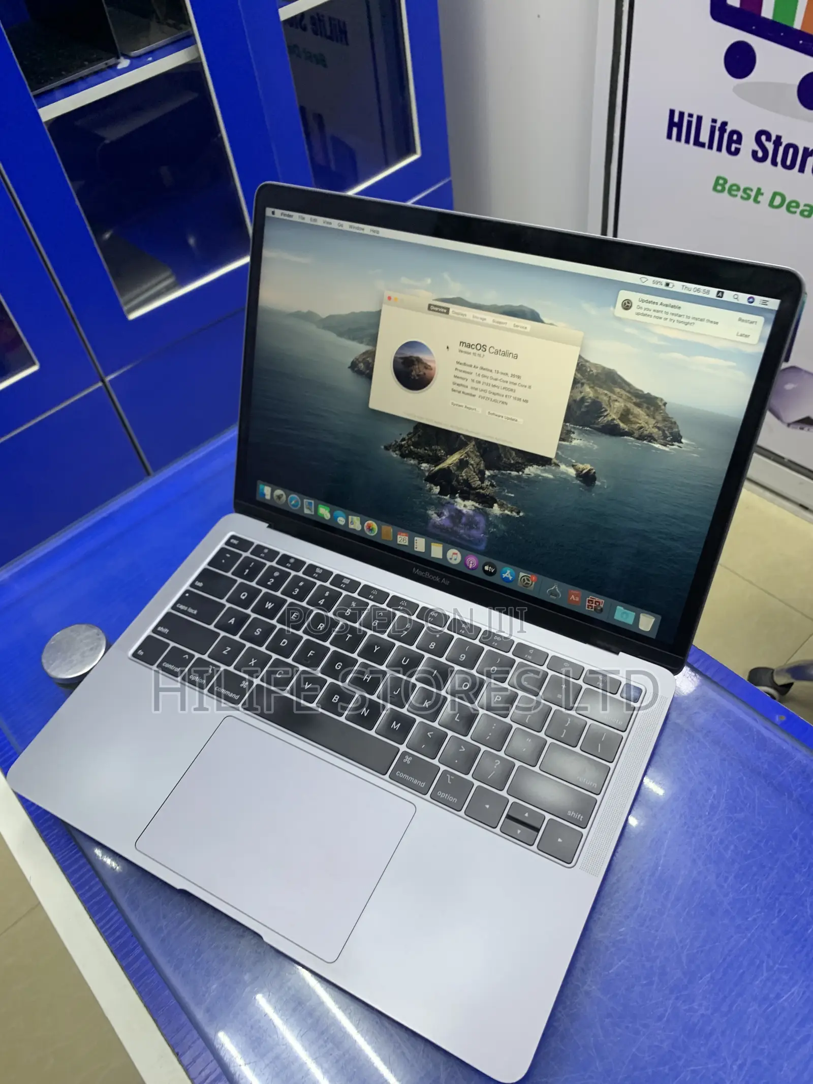 Laptop Apple MacBook Air 2019 16GB Intel Core i5 SSD 256GB