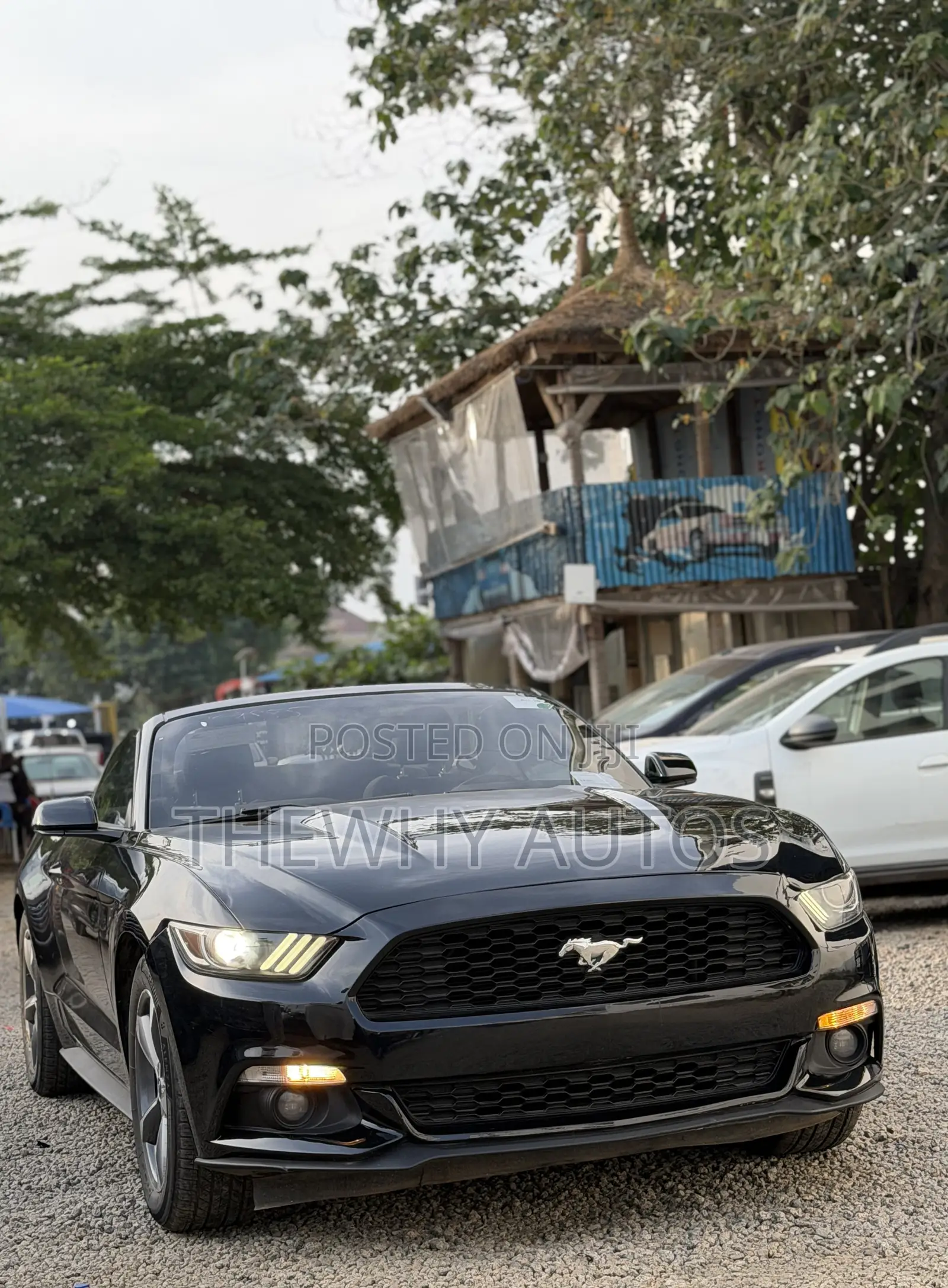 Ford Mustang V6 Convertible 2016 Black