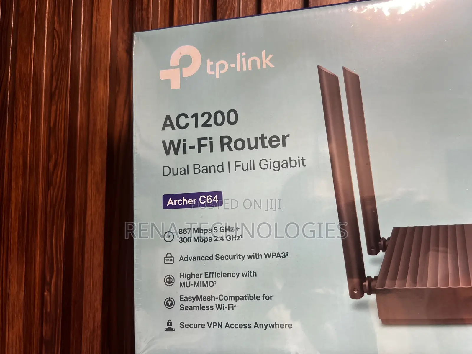 TP-Link Archer C64 Wireless Router Gigabit Ethernet Dual-Band