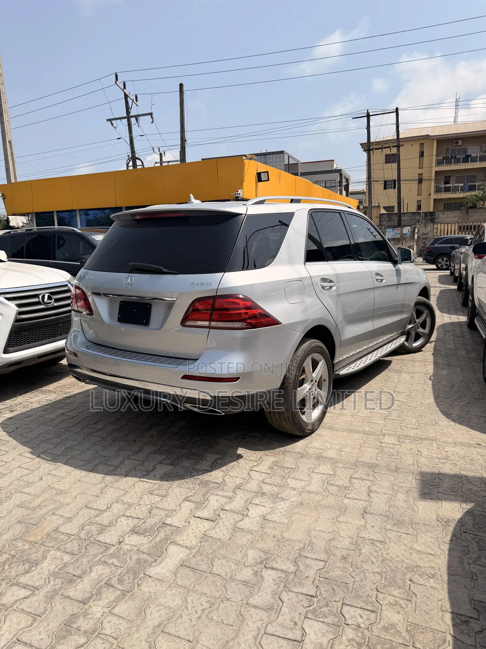 Mercedes-Benz GLE-Class GLE 400 4MATIC 2016 Silver