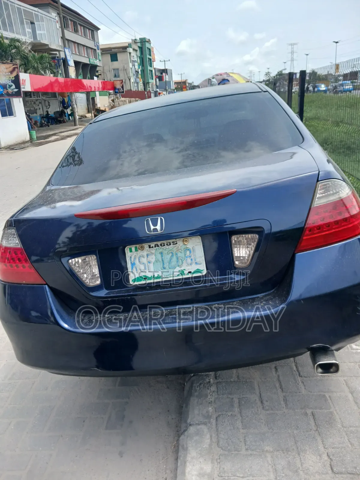 Honda Accord 2.4 2007 Blue