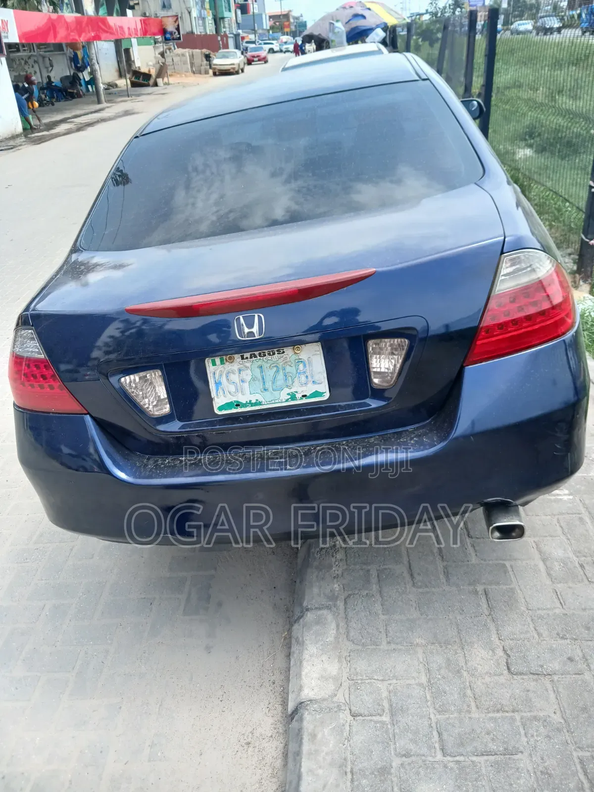Honda Accord 2.4 2007 Blue