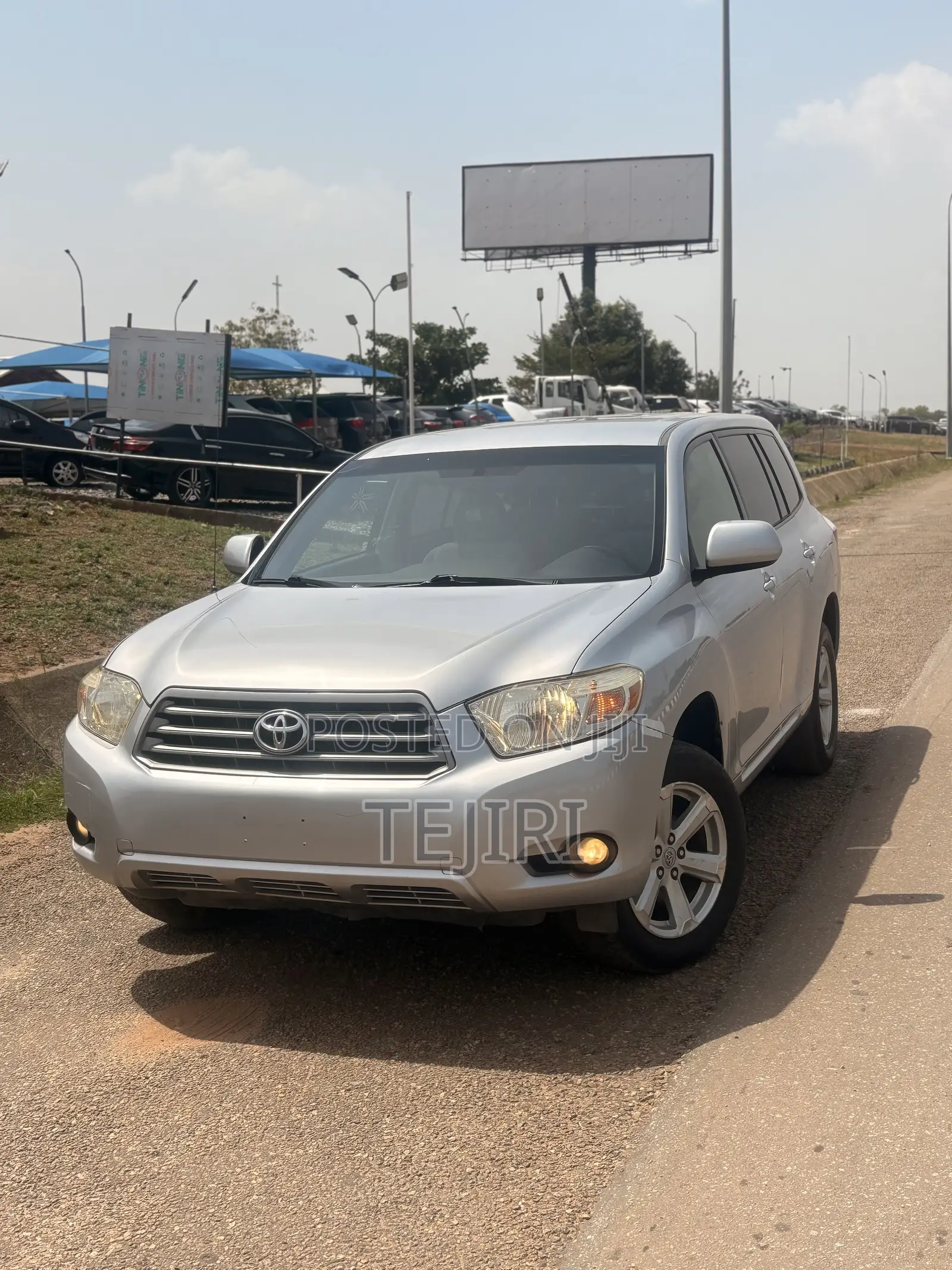 Toyota Highlander V6 2009 Silver