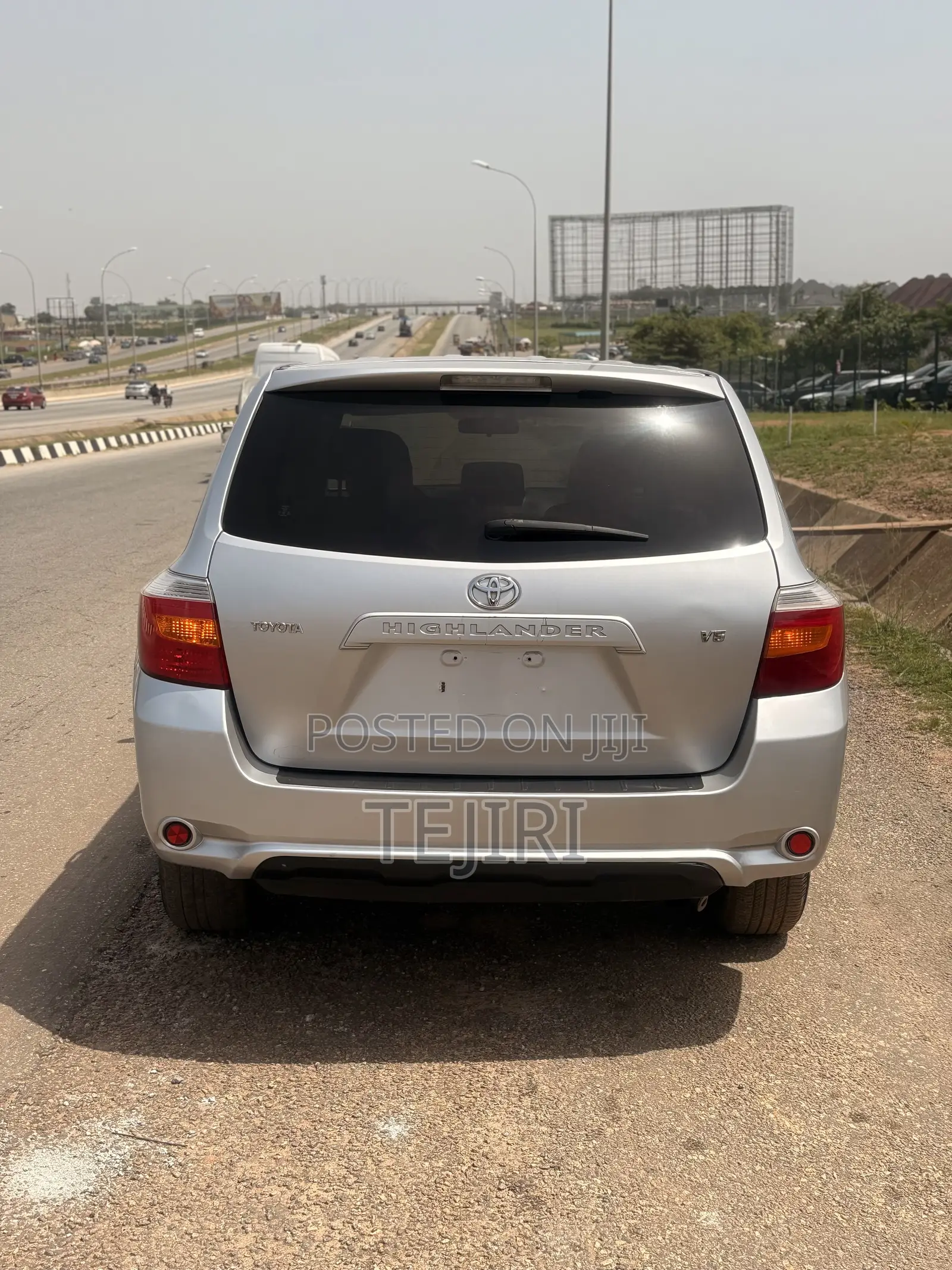 Toyota Highlander V6 2009 Silver