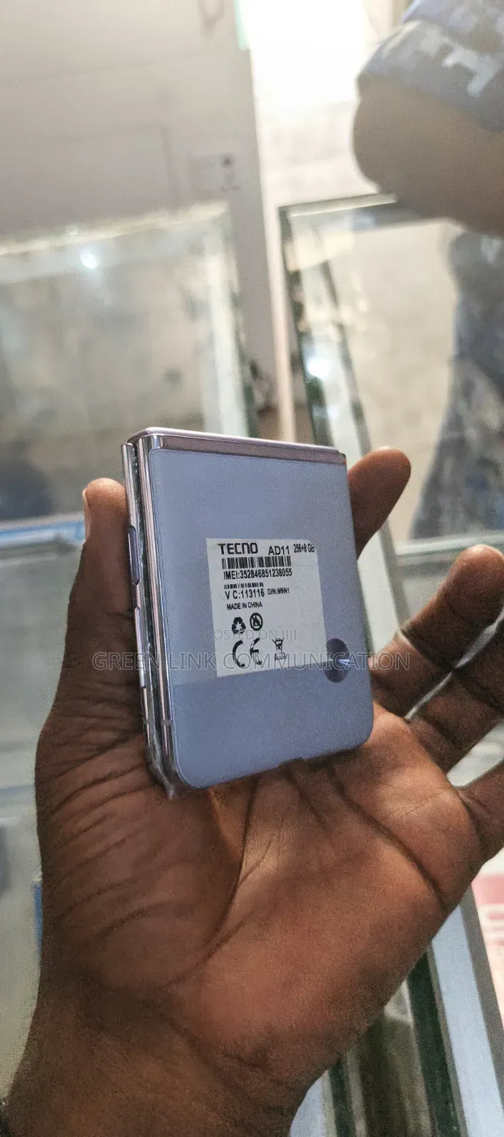 Tecno Phantom V Flip 256 GB Blue