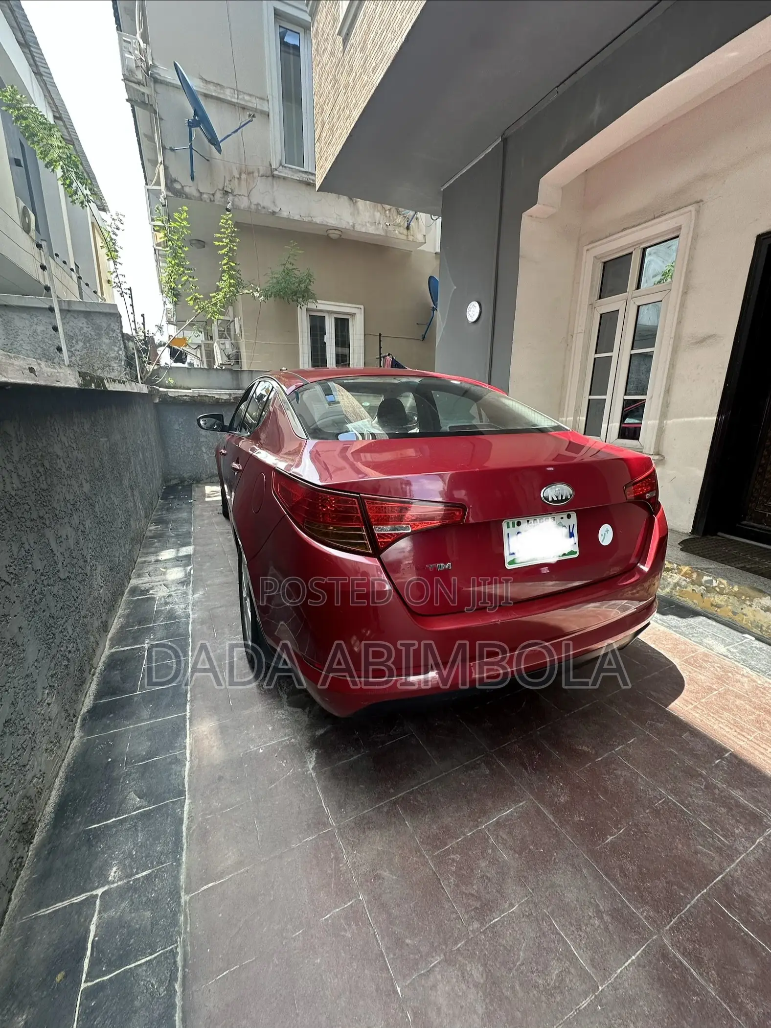 Kia Optima Limited 4dr Sedan (2.0L 4cyl Turbo 6A) 2014 Red
