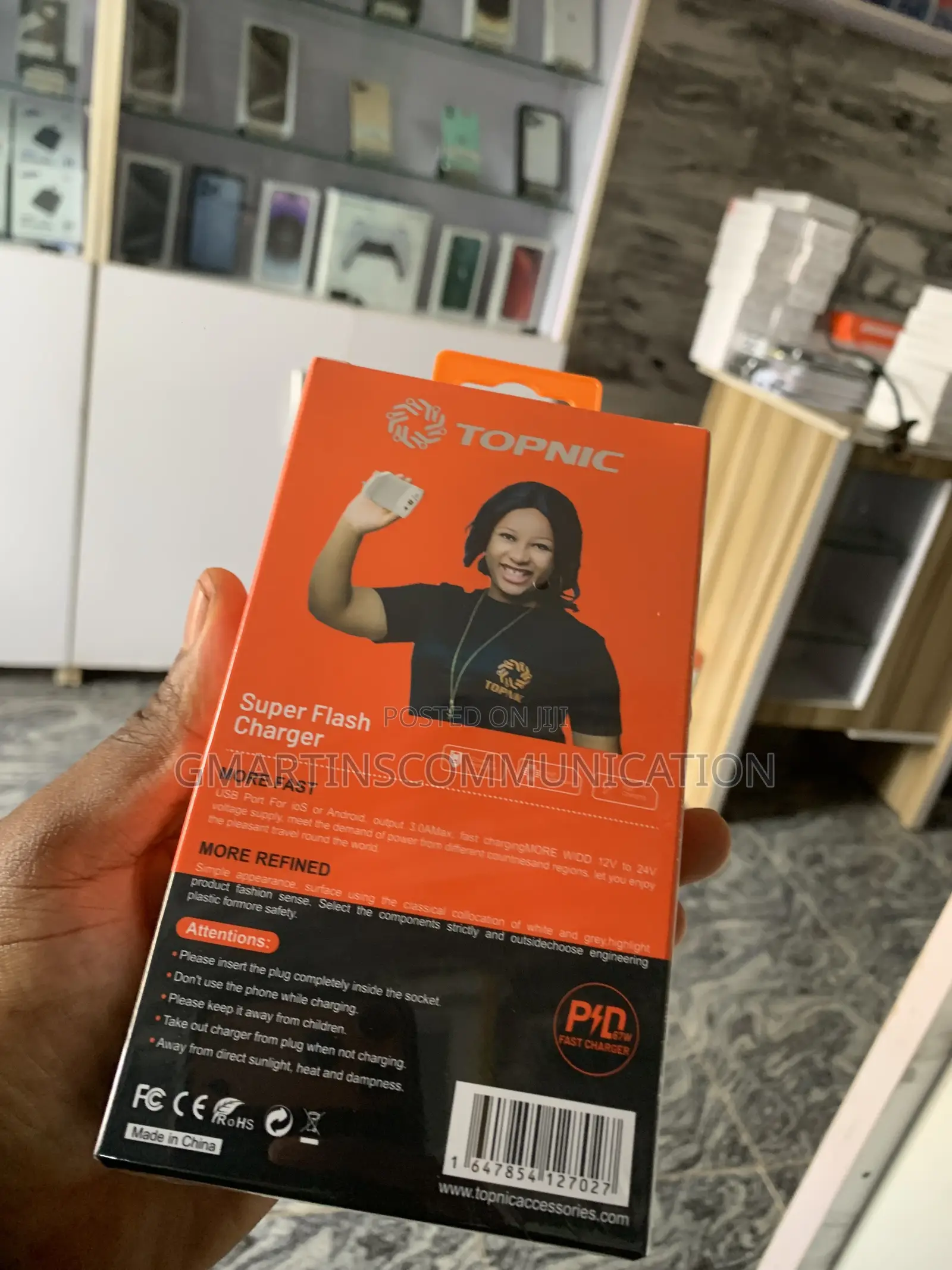 TOPNIC Fast Charger