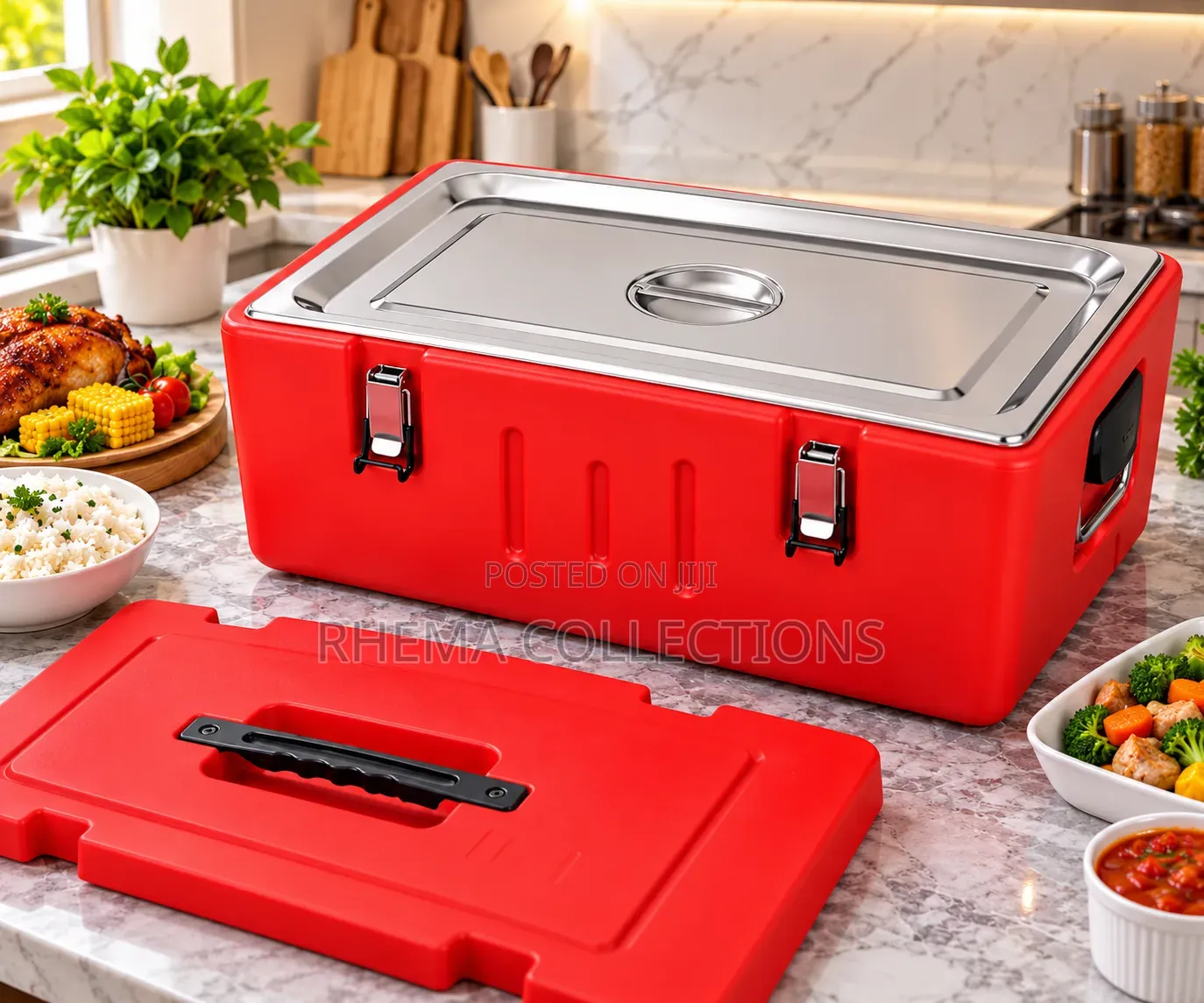 Large Single Compartment Insulated Food Warmer – 28.5L