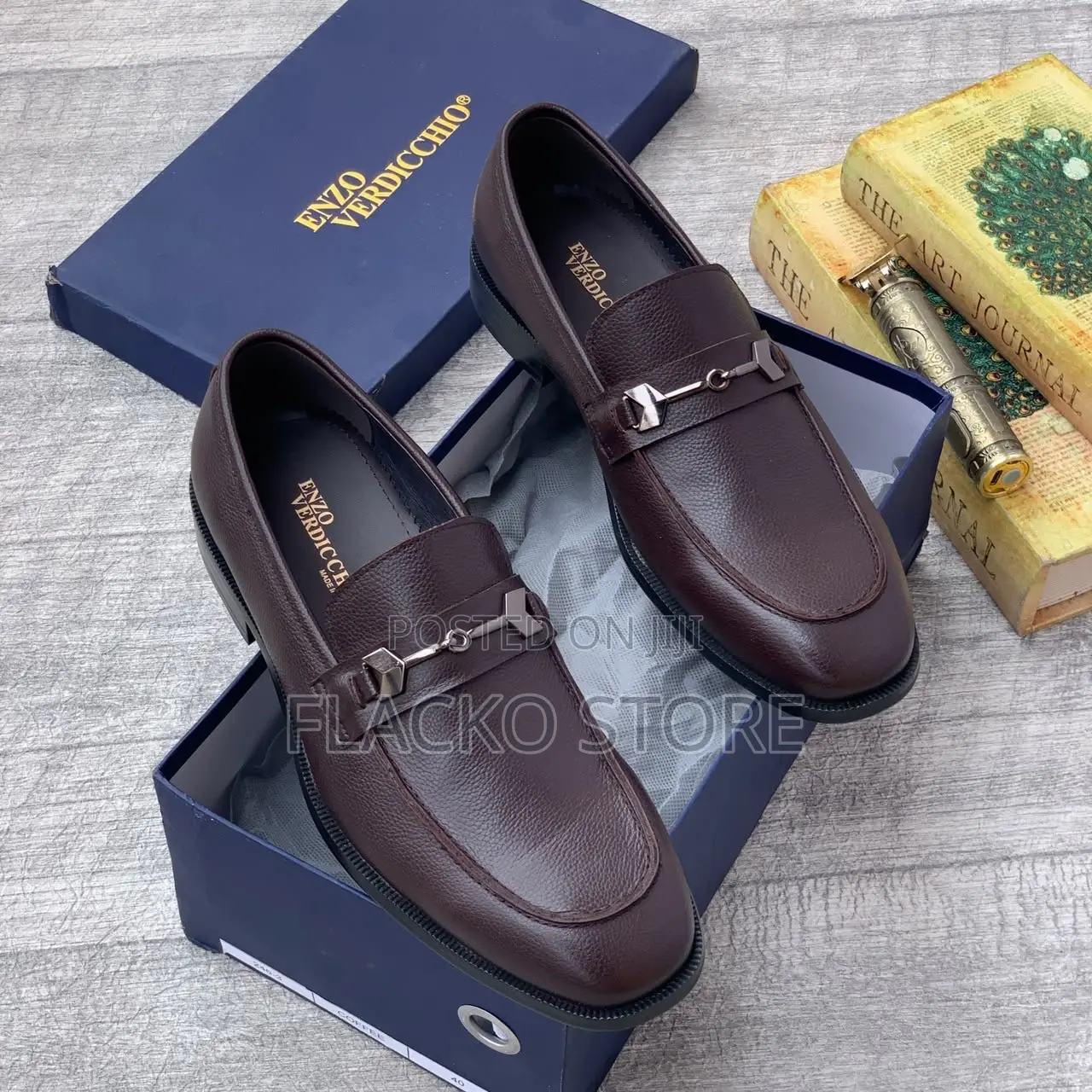 High Quality Enzo Verdicchio Loafers Shoes