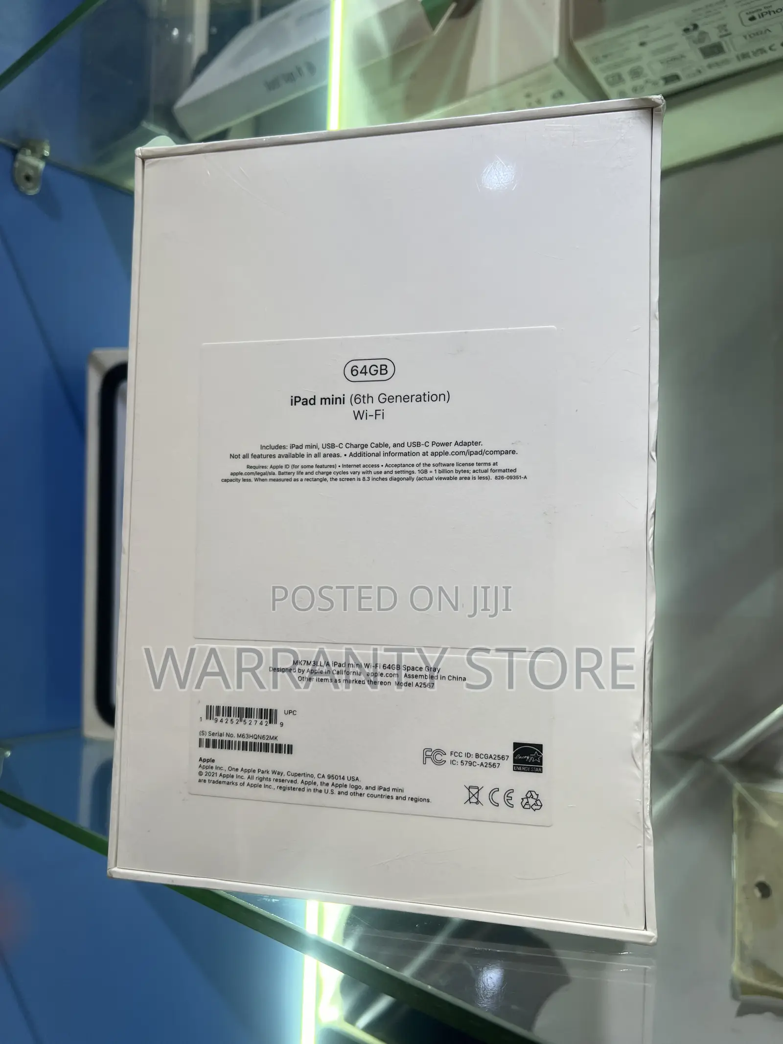 New Apple iPad mini 6 64 GB Gray