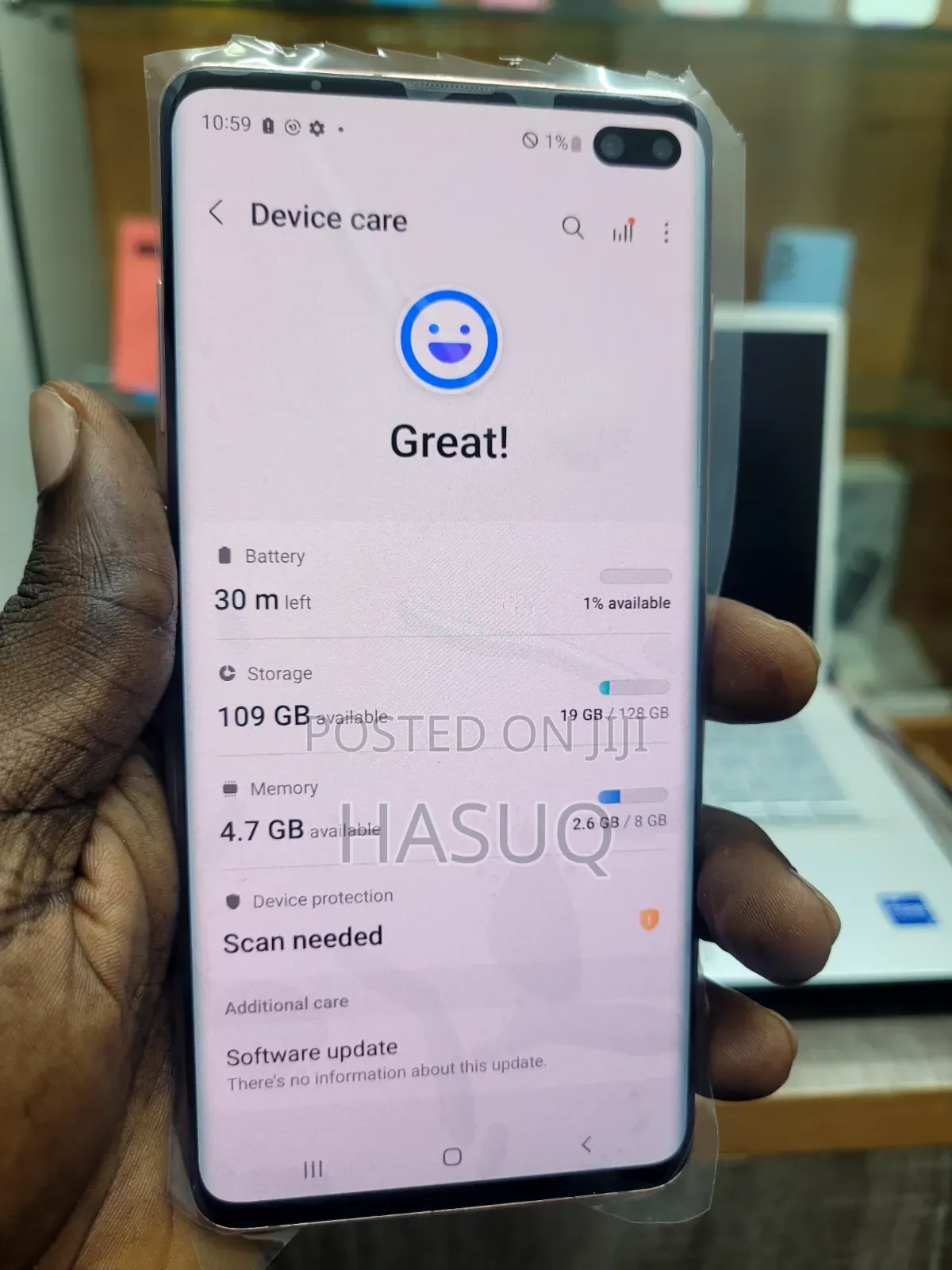 Samsung Galaxy S10 Plus 128 GB Orange