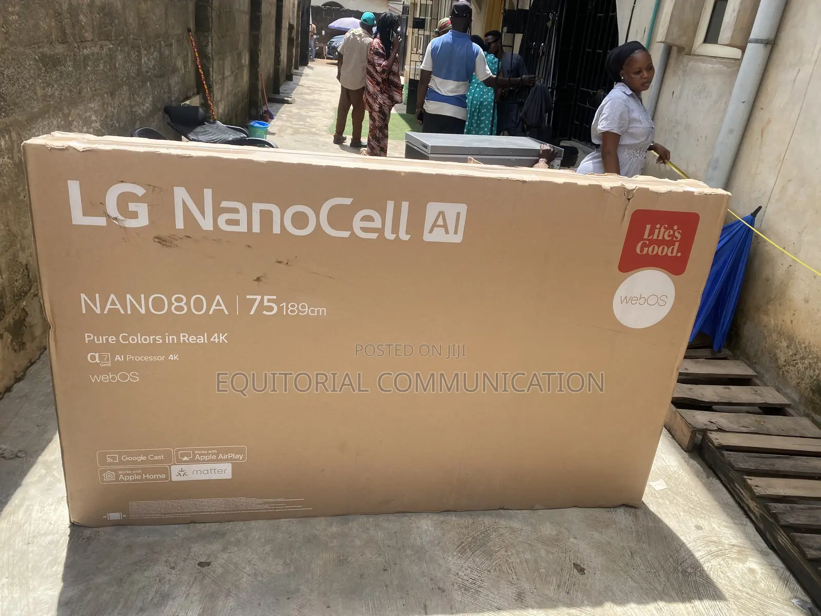 LG 75-Inch NanoCell 4K Smart TV With Filmmaker Mode and webOS 25