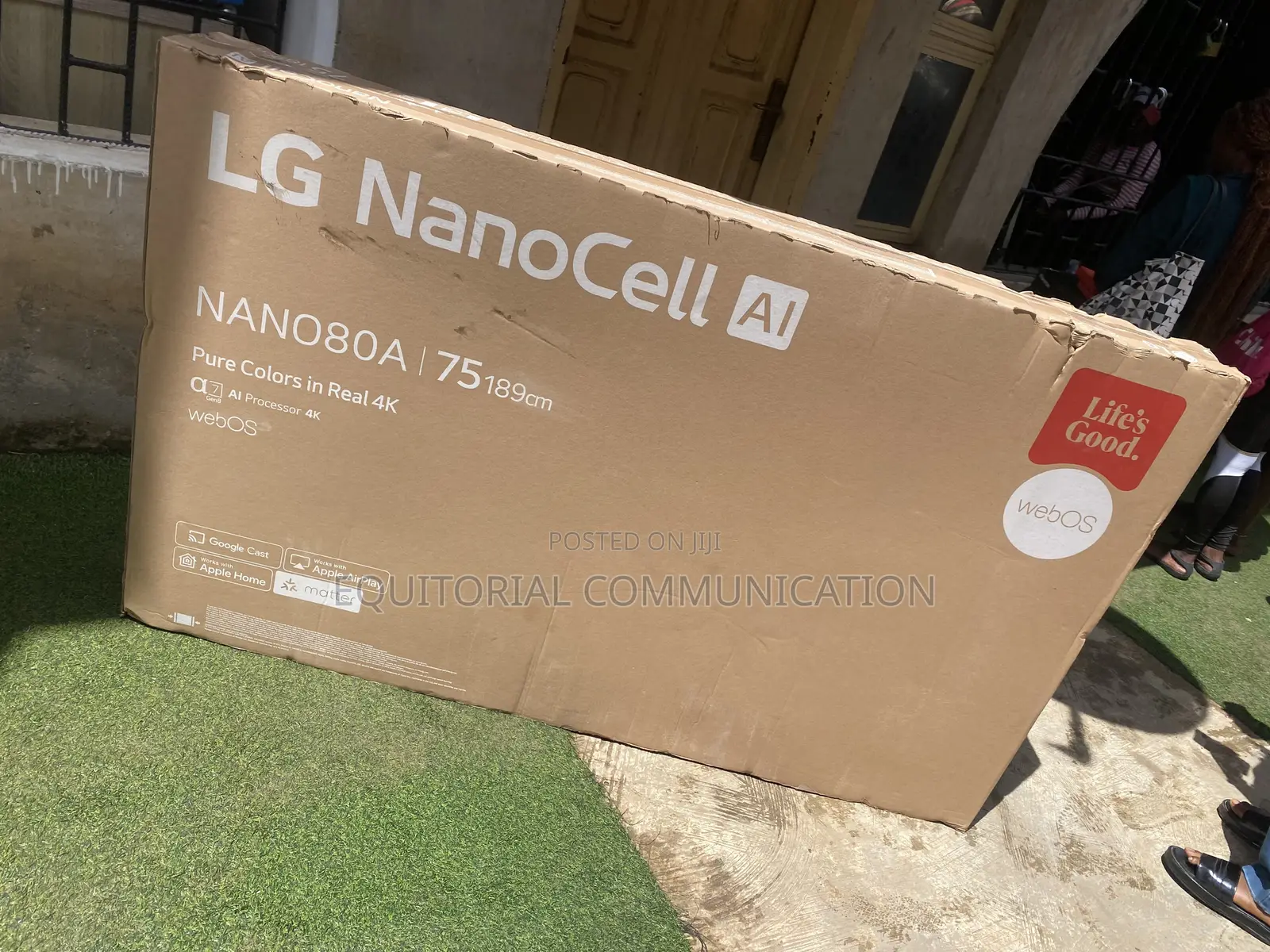 LG 75nano80a6a 75-Inch Ai Nanocell TV With Hdr10 and HLG Support