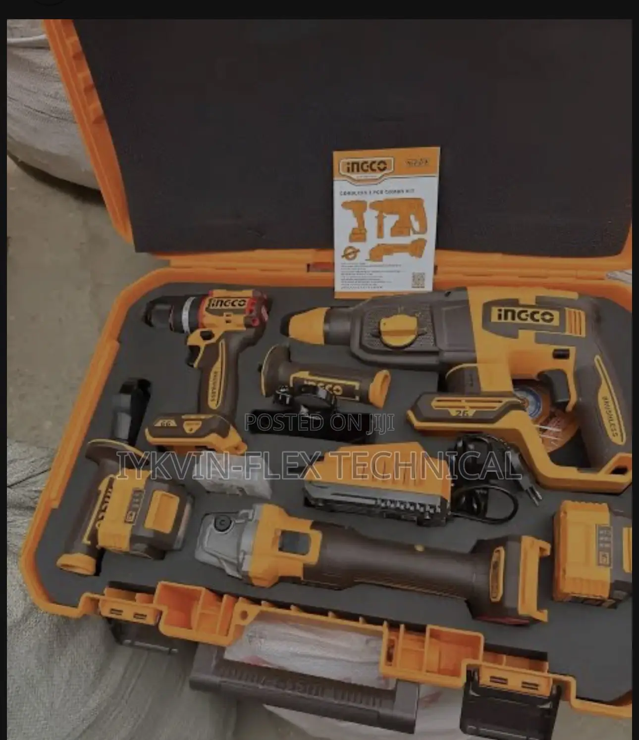 INGCO Kobo 3in1 Cordless Set