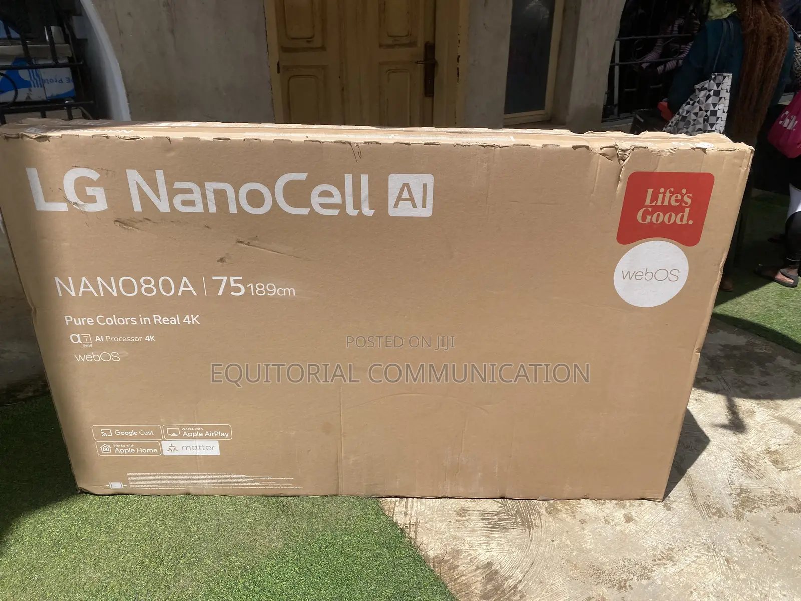 LG 75-Inch NanoCell 4K UHD TV With Α7 Gen8 AI Picture Processing
