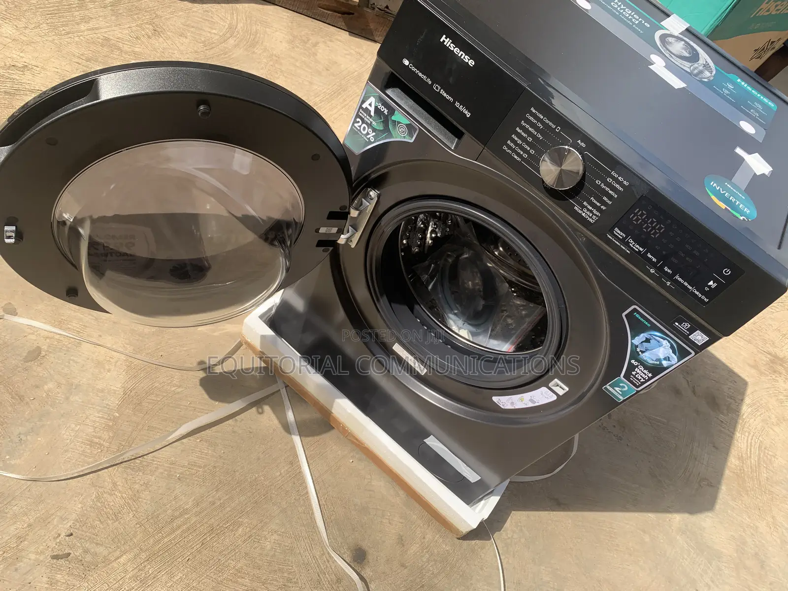 Hisense 10.5kg Washer Dryer – Less Hassle, More Comfort