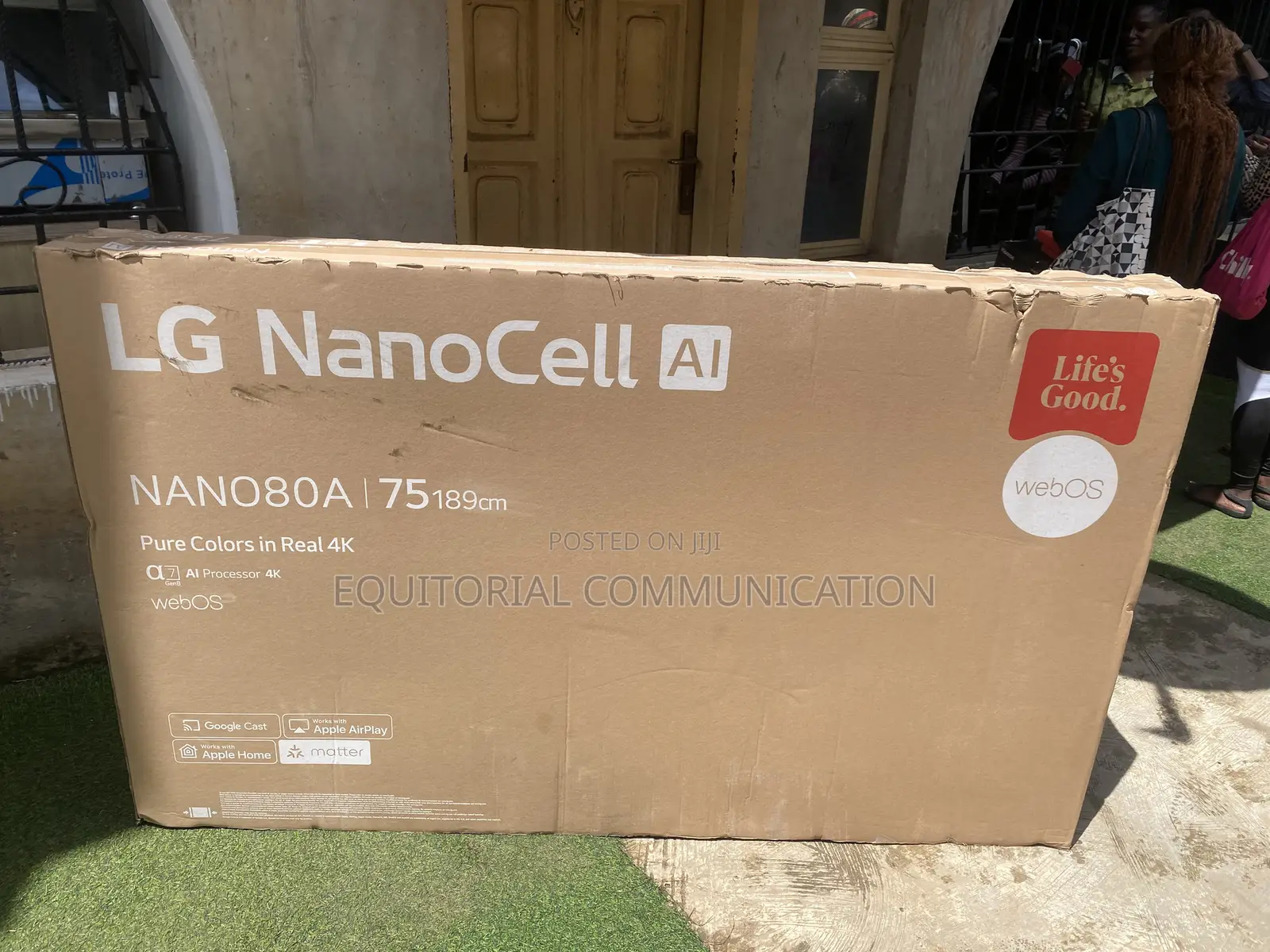 LG 75NANO80A6A NanoCell Smart TV With 75-Inch and Game Optimizer
