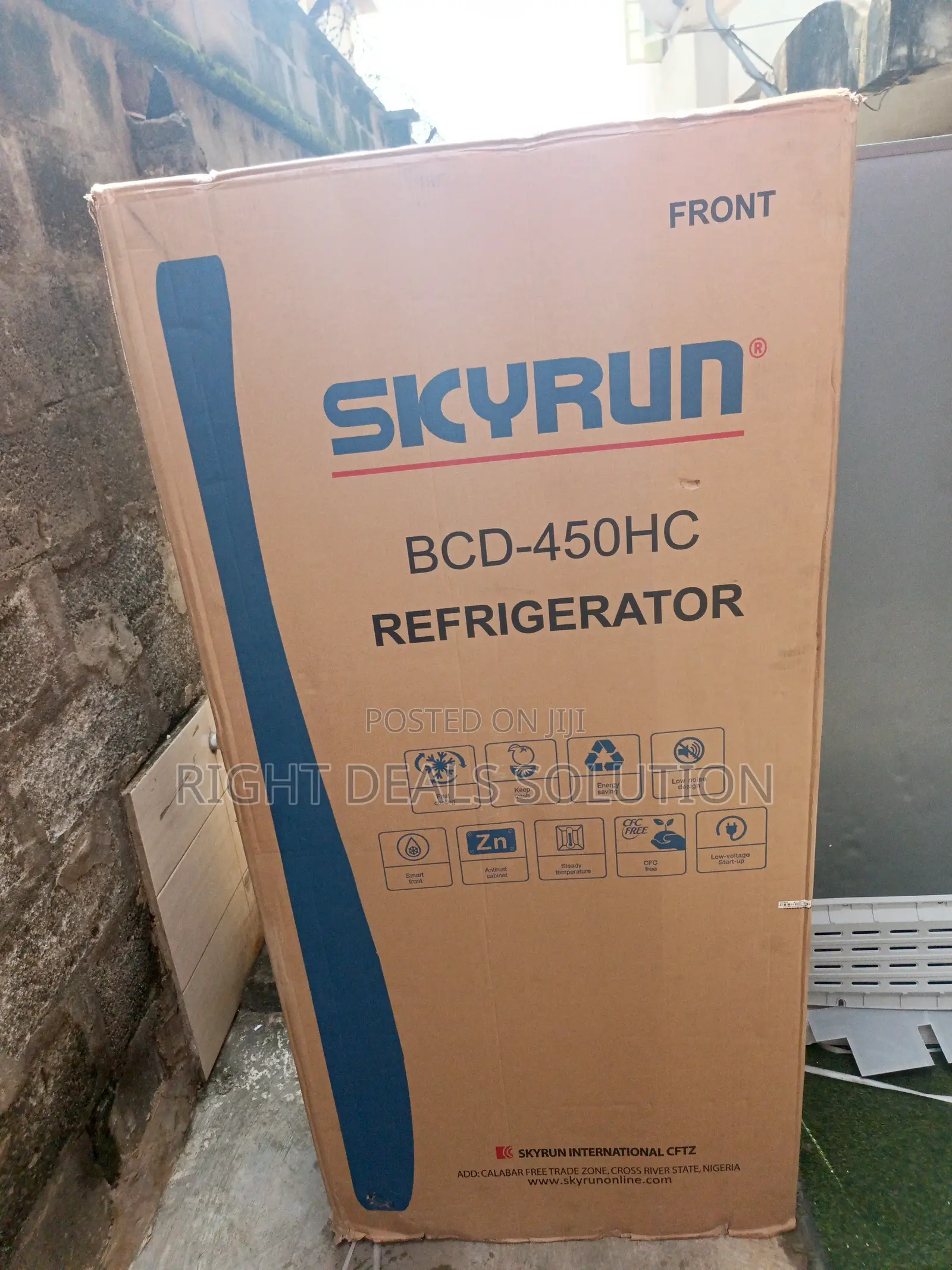Skyrun 450HC Refrigerator – Modern Cooling for Busy Homes