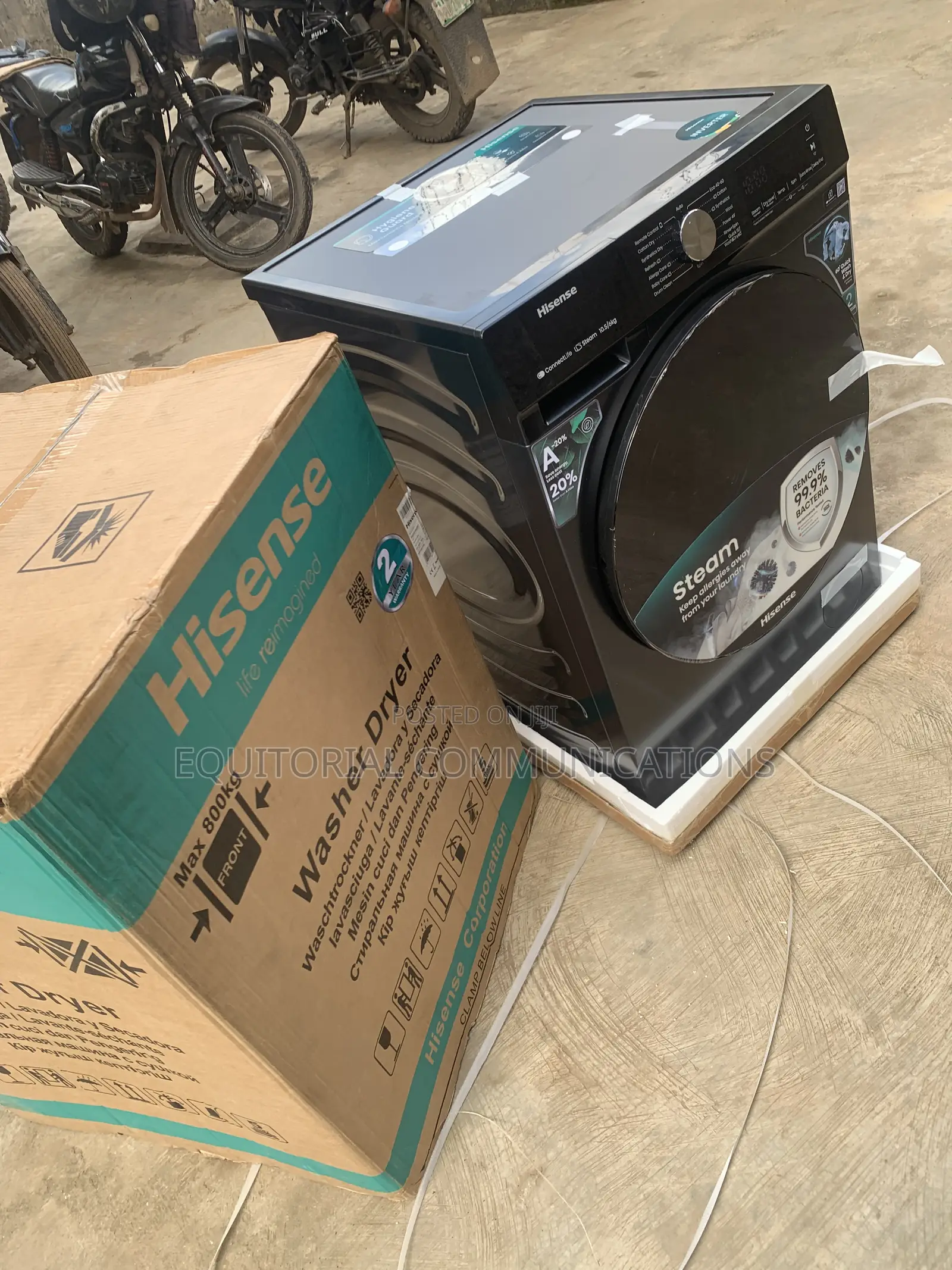 Hisense 10.5kg Washer Dryer – Premium Convenience for Modern Homes