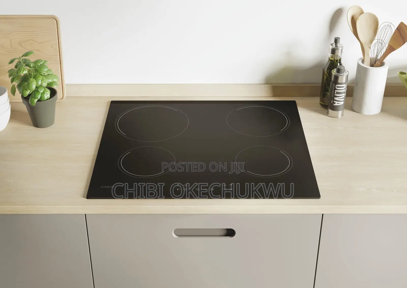 Candy 60cm 4-Burner Ceramic Hob