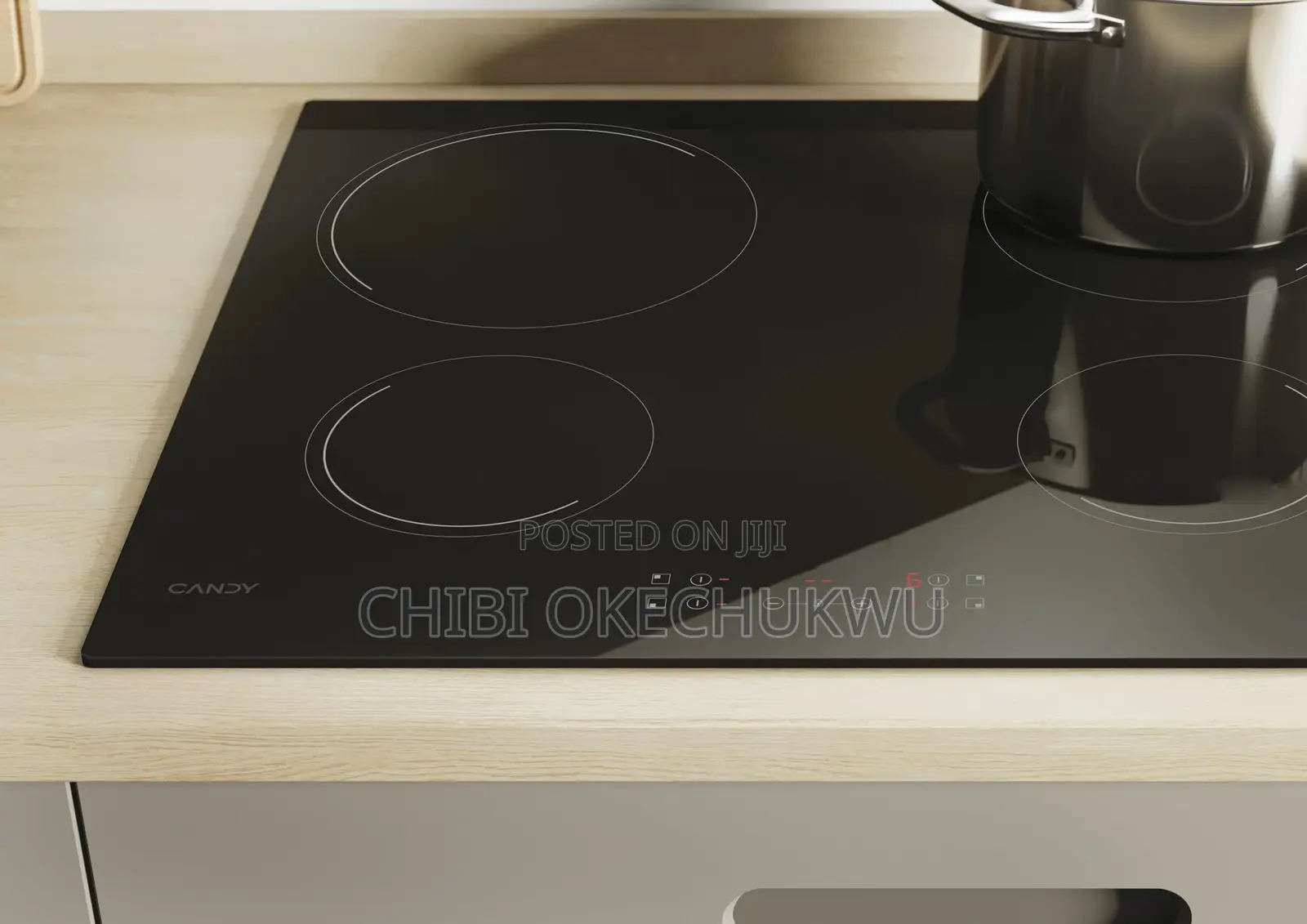 Candy 60cm 4-Burner Ceramic Hob