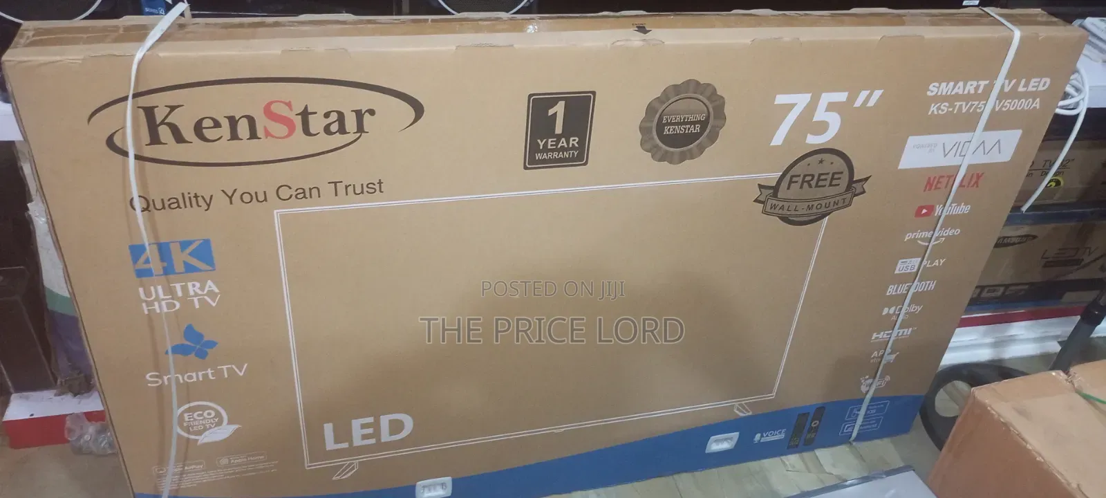 Kenstar TV Ks-Tv75uv5000a