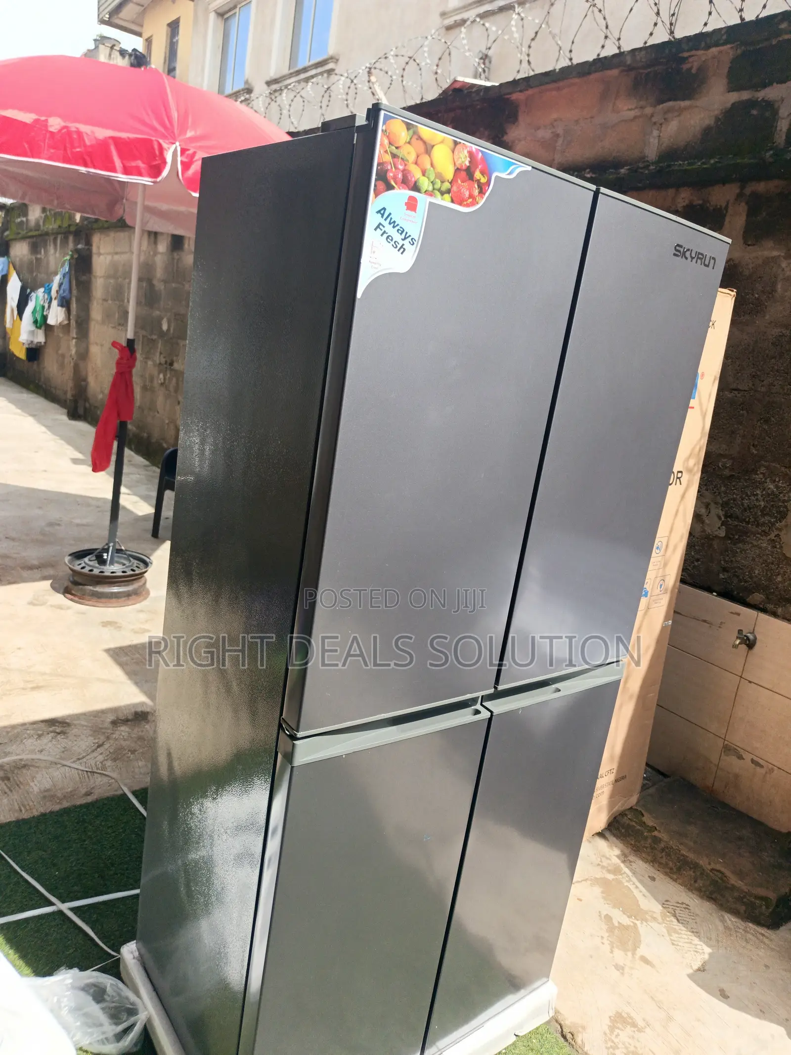 Skyrun 450HC Fridge – Elegant Design for Your Kitchen