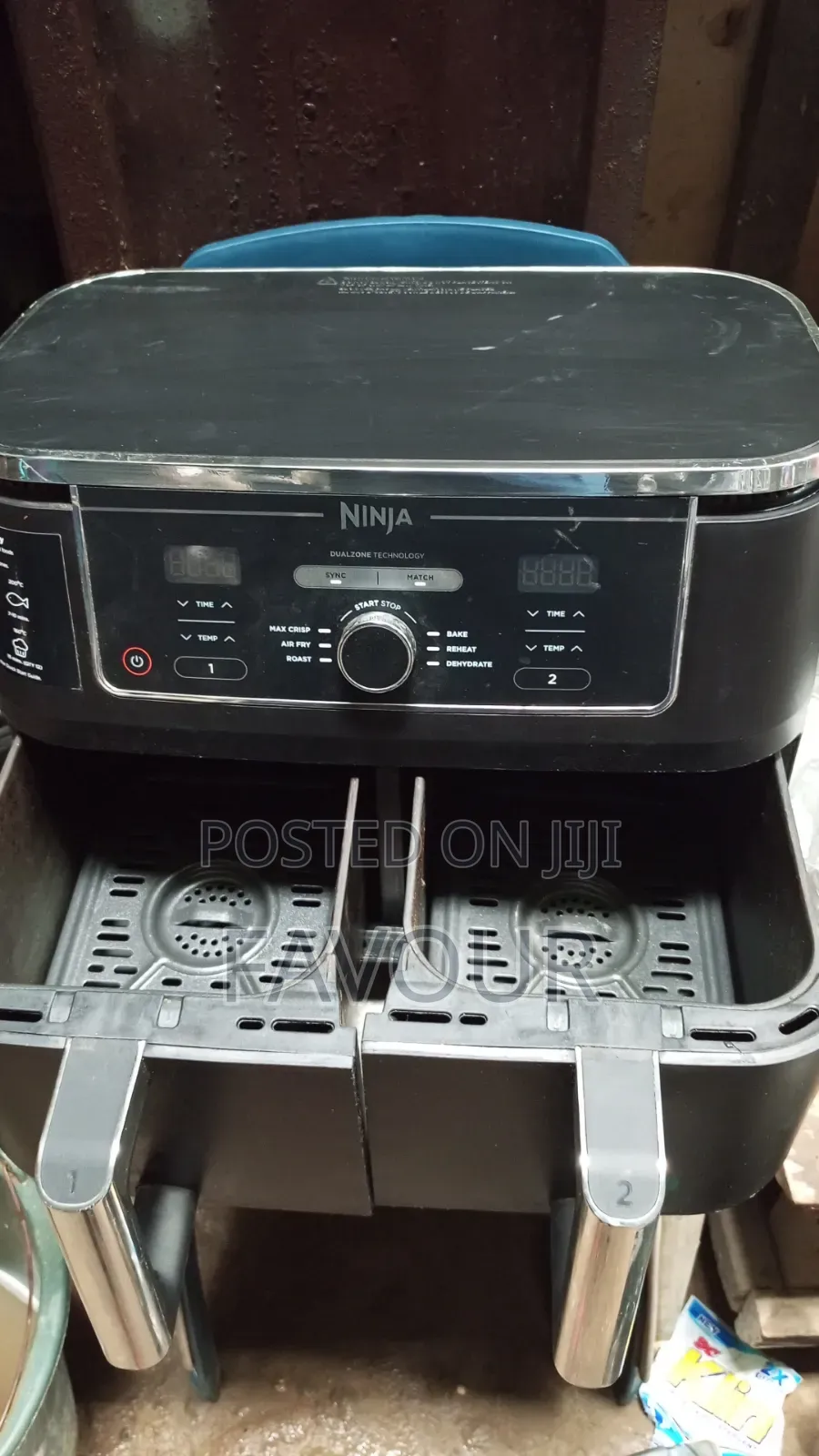 9.5L Ninja Foodi MAX Dual Zone Air Fryer (AF400UK).