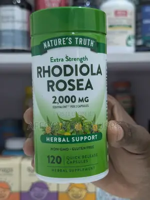 Nature's Truth Rhodiola Rosea Root – 120 Capsules