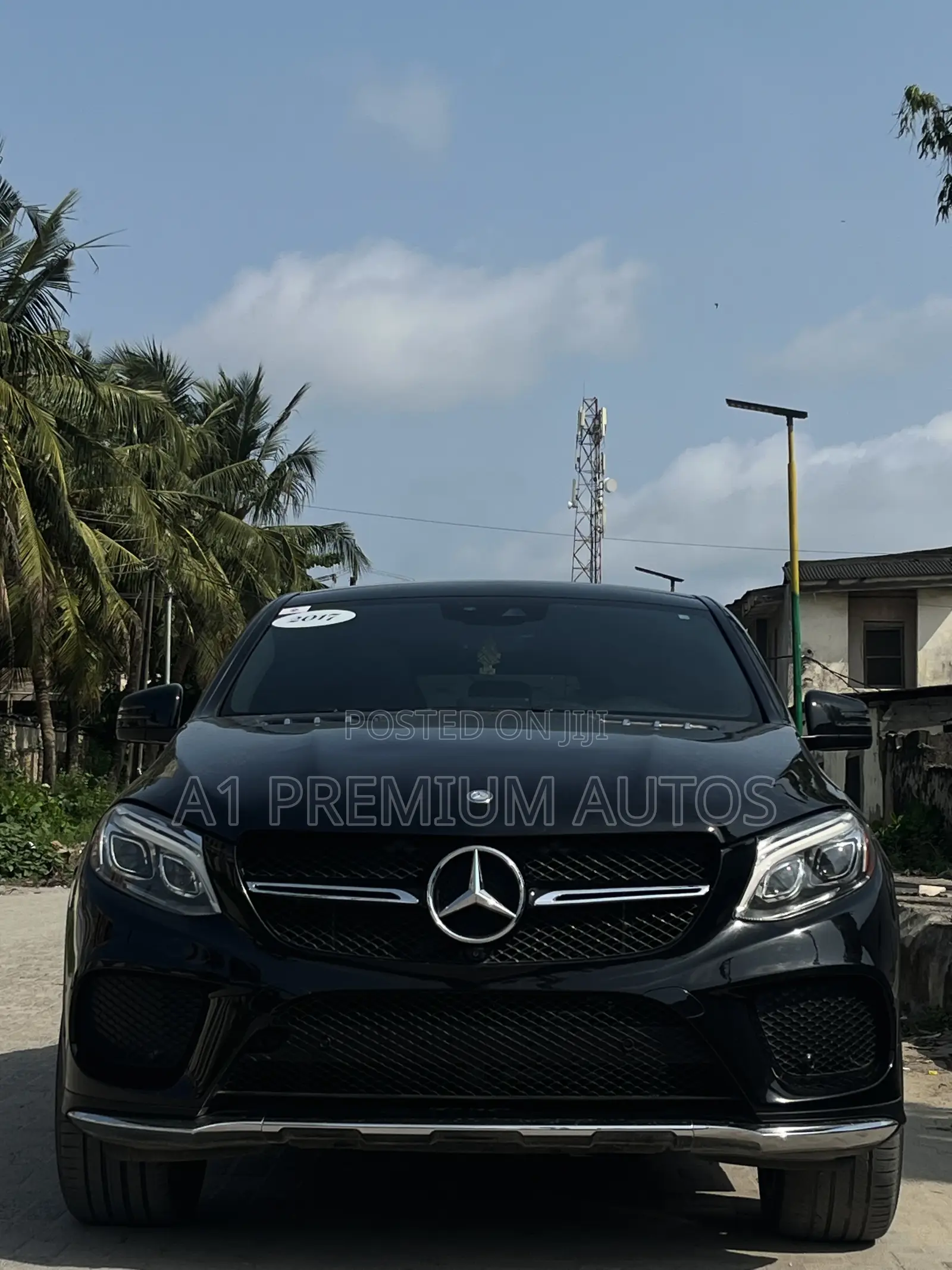 Mercedes-Benz GLE-Class AMG GLE 43 4MATIC 2017 Black