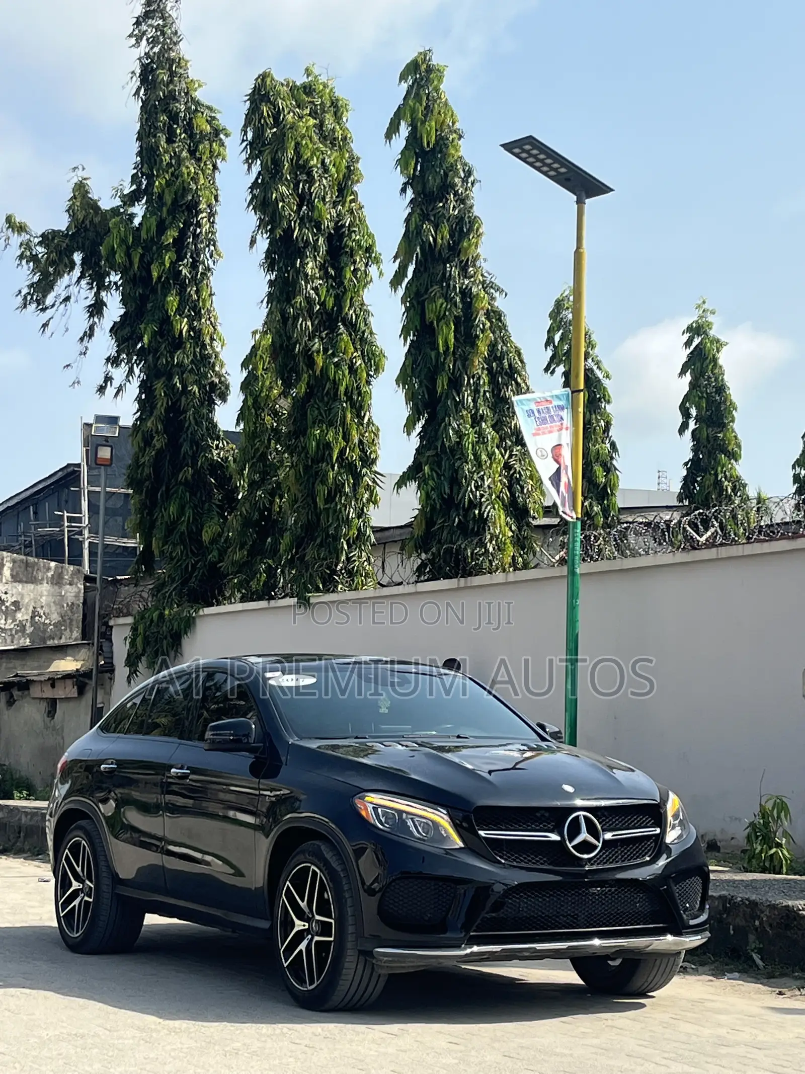 Mercedes-Benz GLE-Class AMG GLE 43 4MATIC 2017 Black