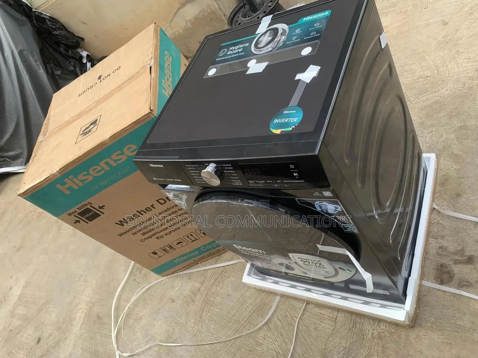 Hisense 10.5kg Washer Dryer – Combined Washing and Drying Appliance