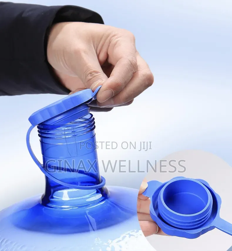 Reusable & Leak-Resistant Silicone Water Dispenser Bottle Cap