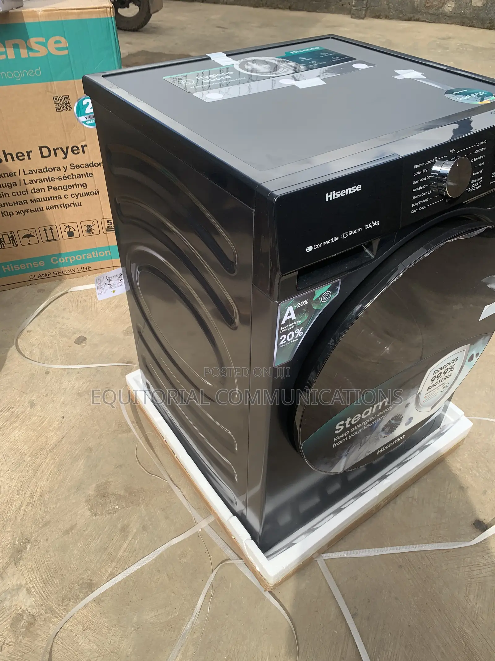 Hisense 10.5/6kg Washer Dryer – Make Every Laundry Day Easier