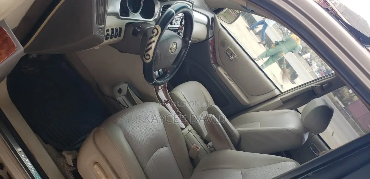 Toyota Highlander Limited V6 4x4 2004 Gold