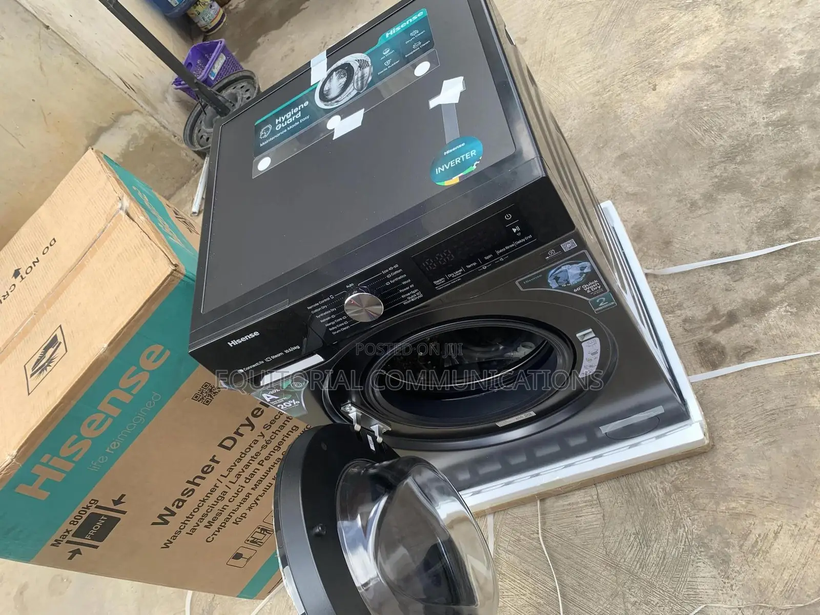 Hisense 10.5kg Washer Dryer – More Capacity, More Convenience