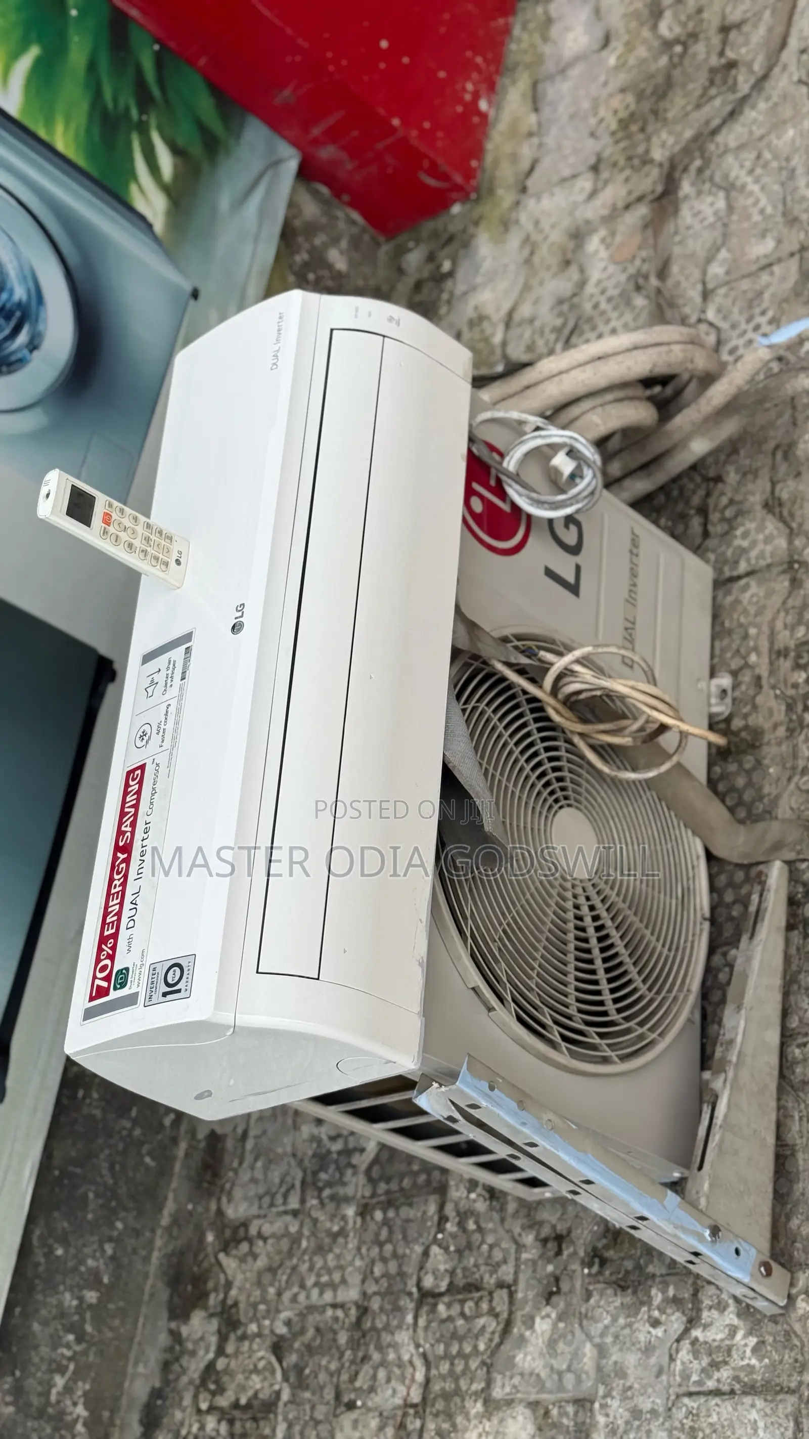 LG Dual Inverter AC 1hp